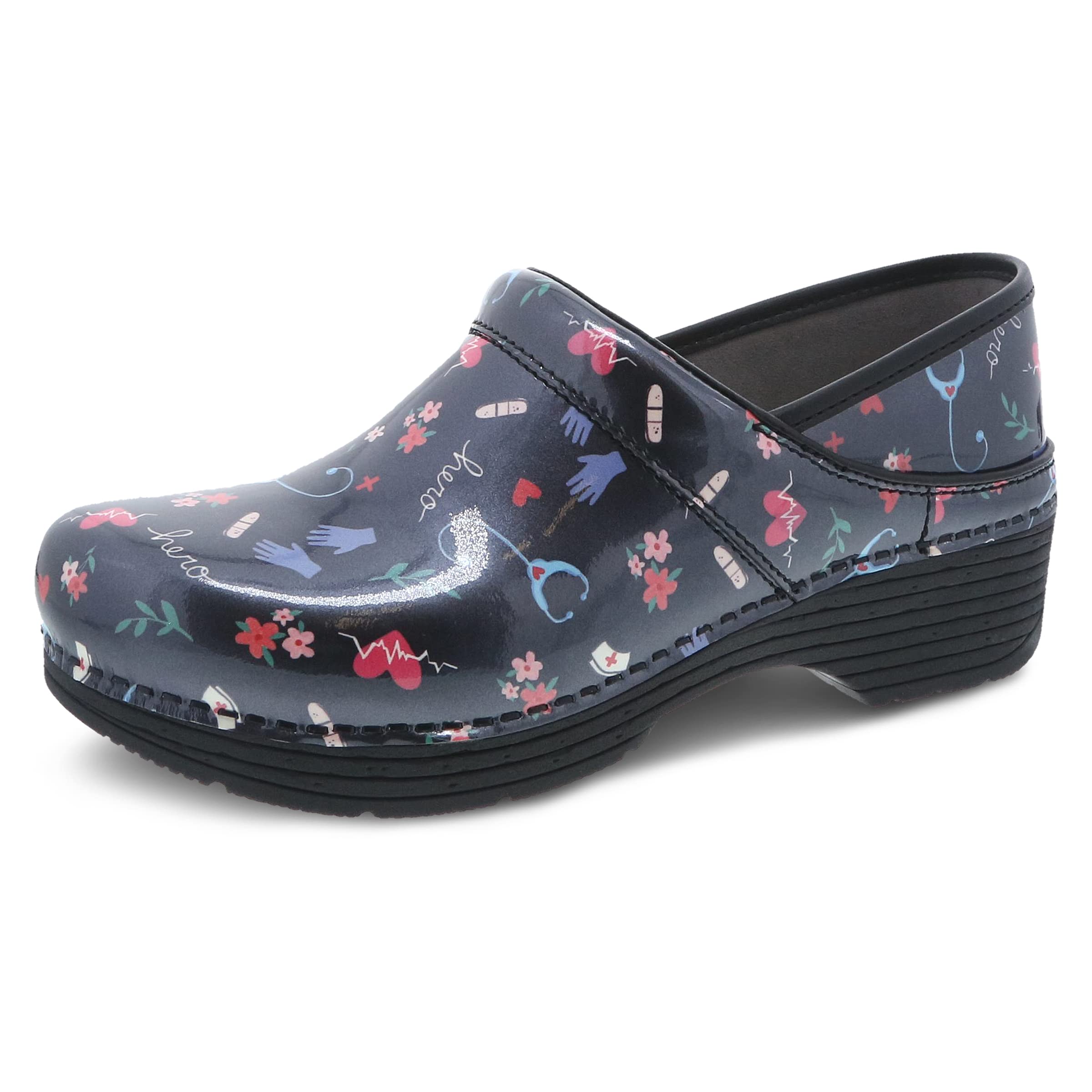 Dansko LT Pro Clogs for Women - Lightweight Rocker Bottom Nursing Shoes with Arch Support - Comfortable Work Clogs for Healthcare Professionals, Veterinarians & Food Service Workers - Perfect for Long Shifts in Hospitals, Clinics & Kitchens