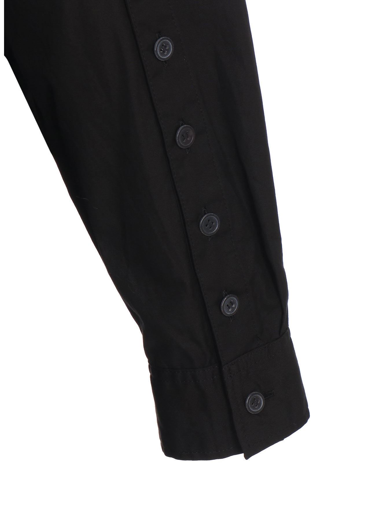 Premium Cotton Broadcloth Button-Down Shirt with Multi-Buttoned Sleeves & Stand Collar - Perfect for Business Casual, Office Wear & Smart Outfits