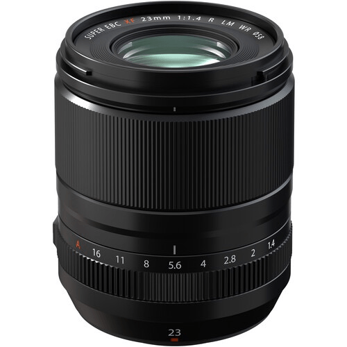 Fujifilm FUJINON XF 23mm F1.4 R LM WR Prime Lens - Fast Aperture for Stunning Portraits & Low Light Photography | Perfect for Street, Travel & Documentary Shooting