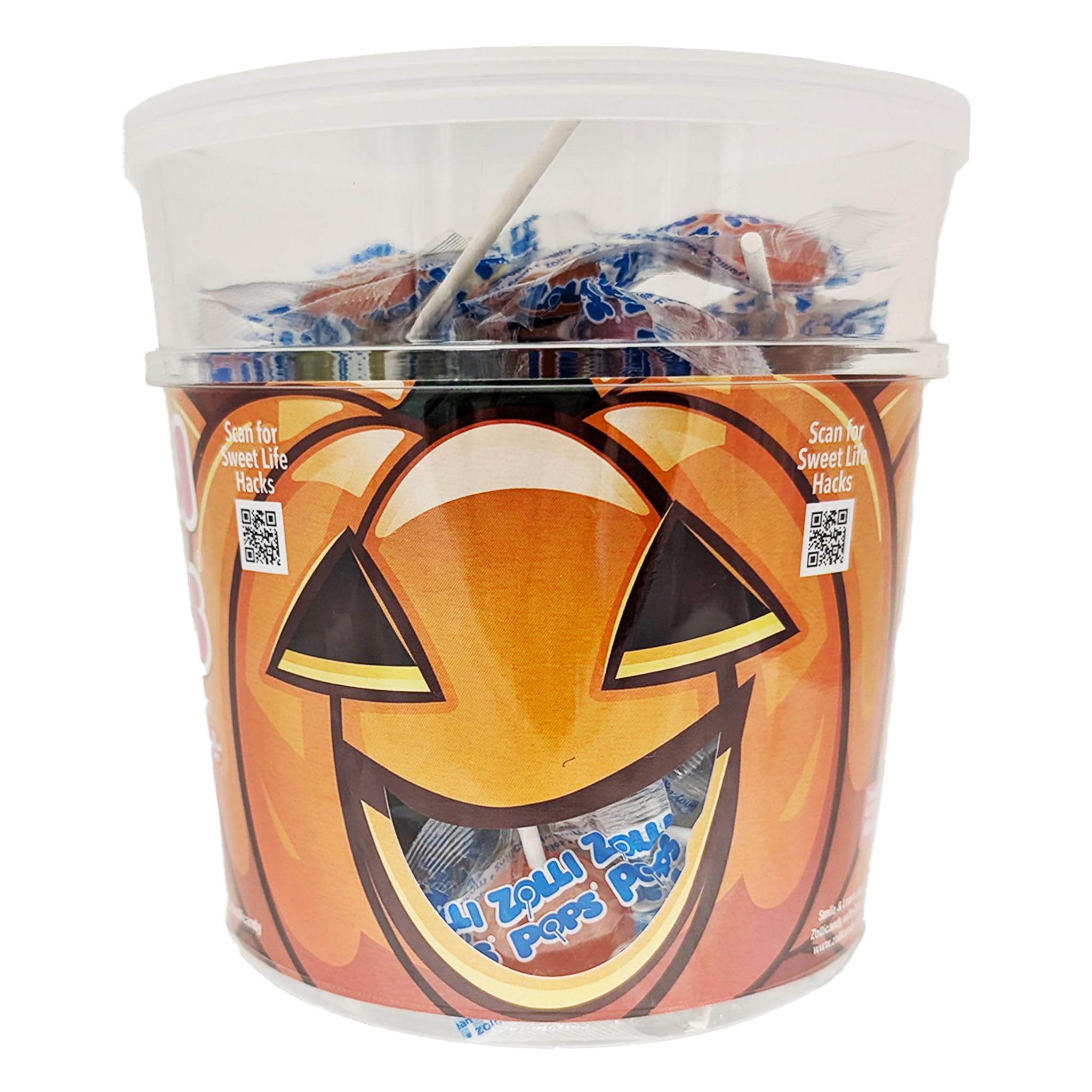 Zollipops Clean Teeth Pops - Sugar-Free Anti Cavity Lollipops for Kids & Adults - 1 LB Tub of Assorted Fruit Flavors - Perfect for Birthday Parties, School Treats & Healthy Snacking