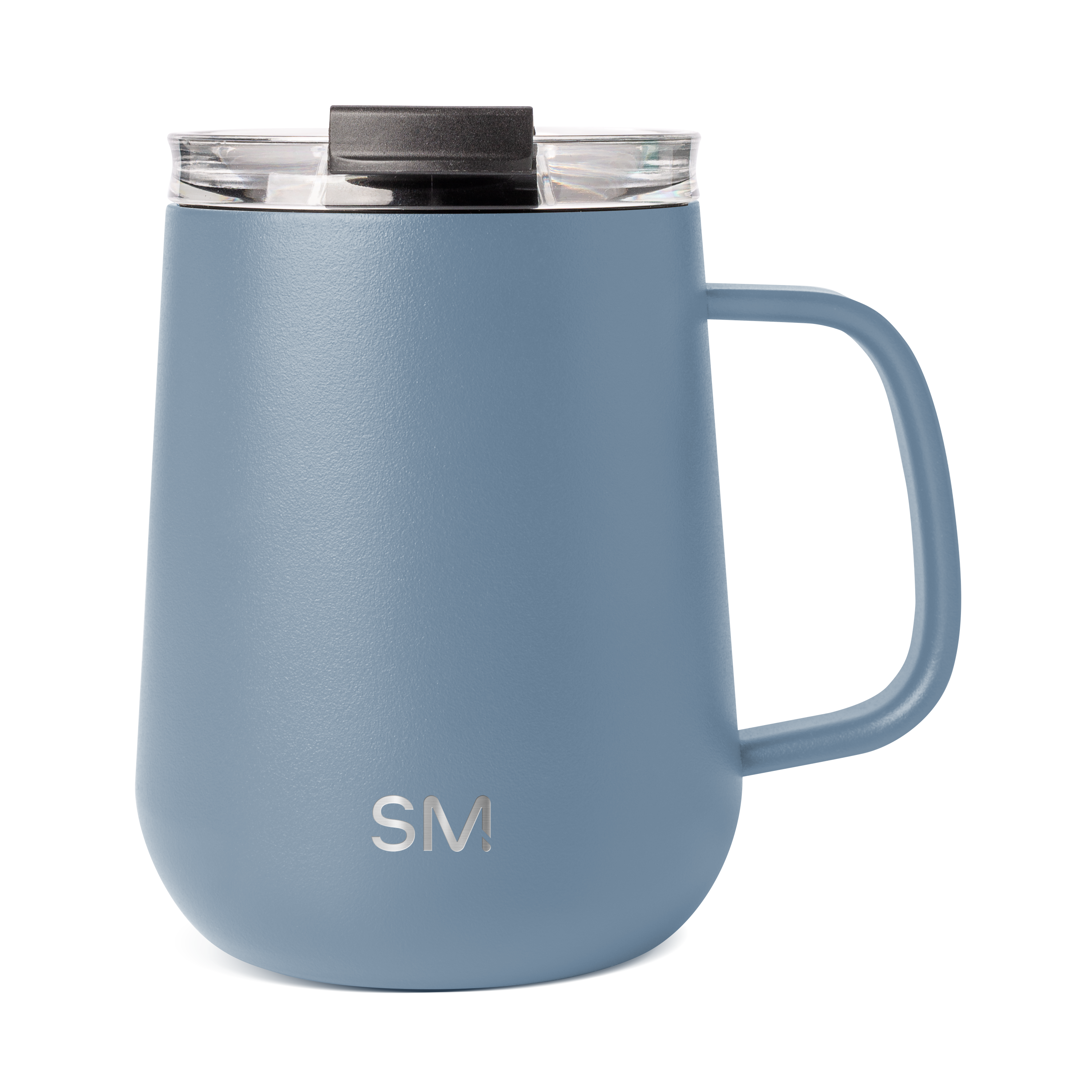 Premium 12 oz Voyager Coffee Mug with Handle - Insulated Travel Mug for Hot & Cold Drinks - Perfect for Office, Commuting, and Outdoor Adventures