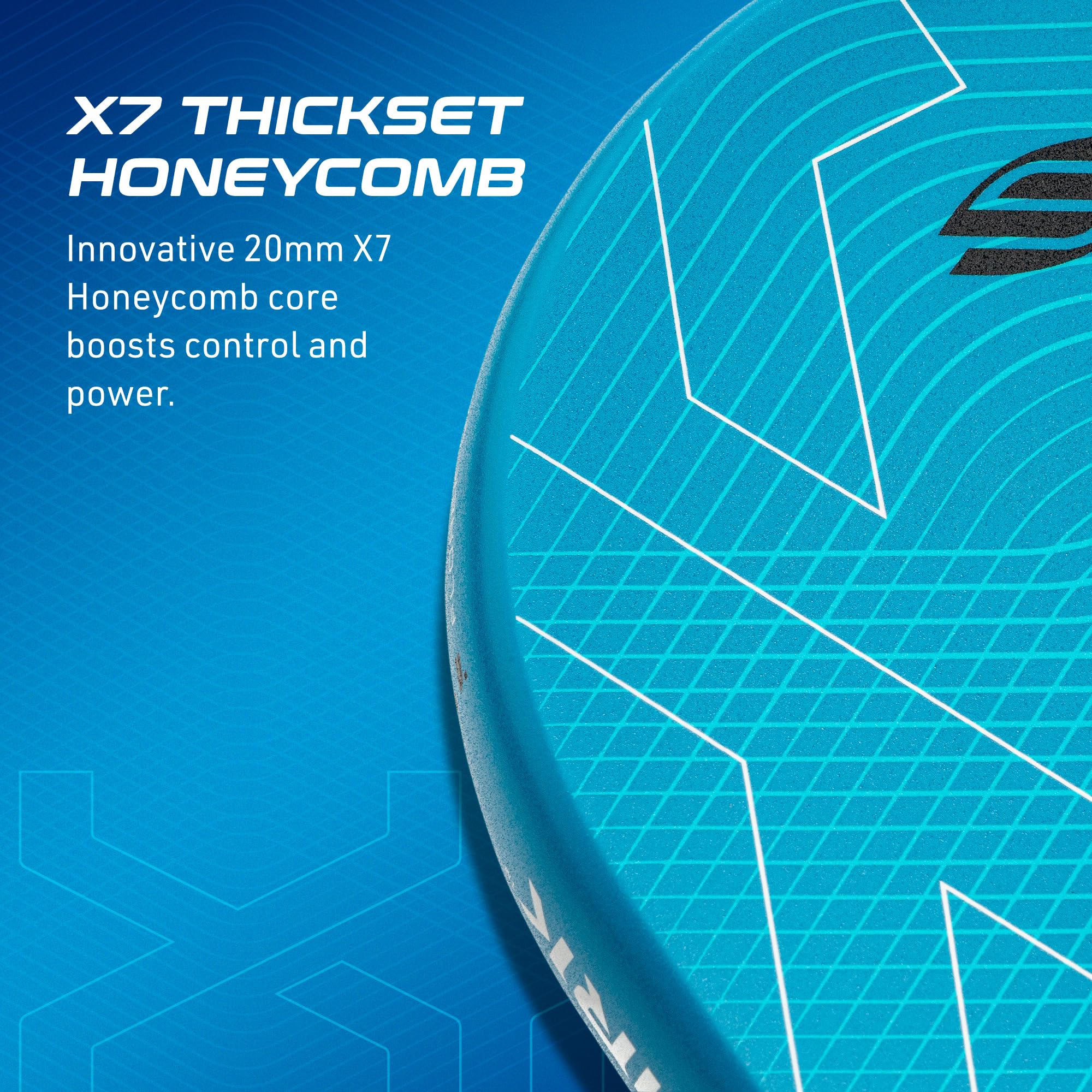 Selkirk Sport LUXX Control Pickleball Paddle - Premium Carbon Fiber Surface with Polypropylene X7 Core for Enhanced Control & Power | Perfect for Competitive Play & Recreational Games