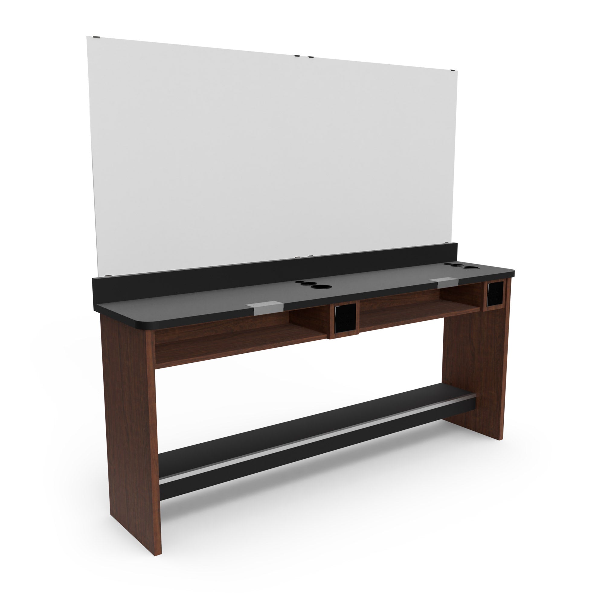 Double Theory Work Station 2 - Ergonomic Adjustable Standing Desk Converter for Home & Office - Perfect for Remote Work, Gaming, and Study Setup