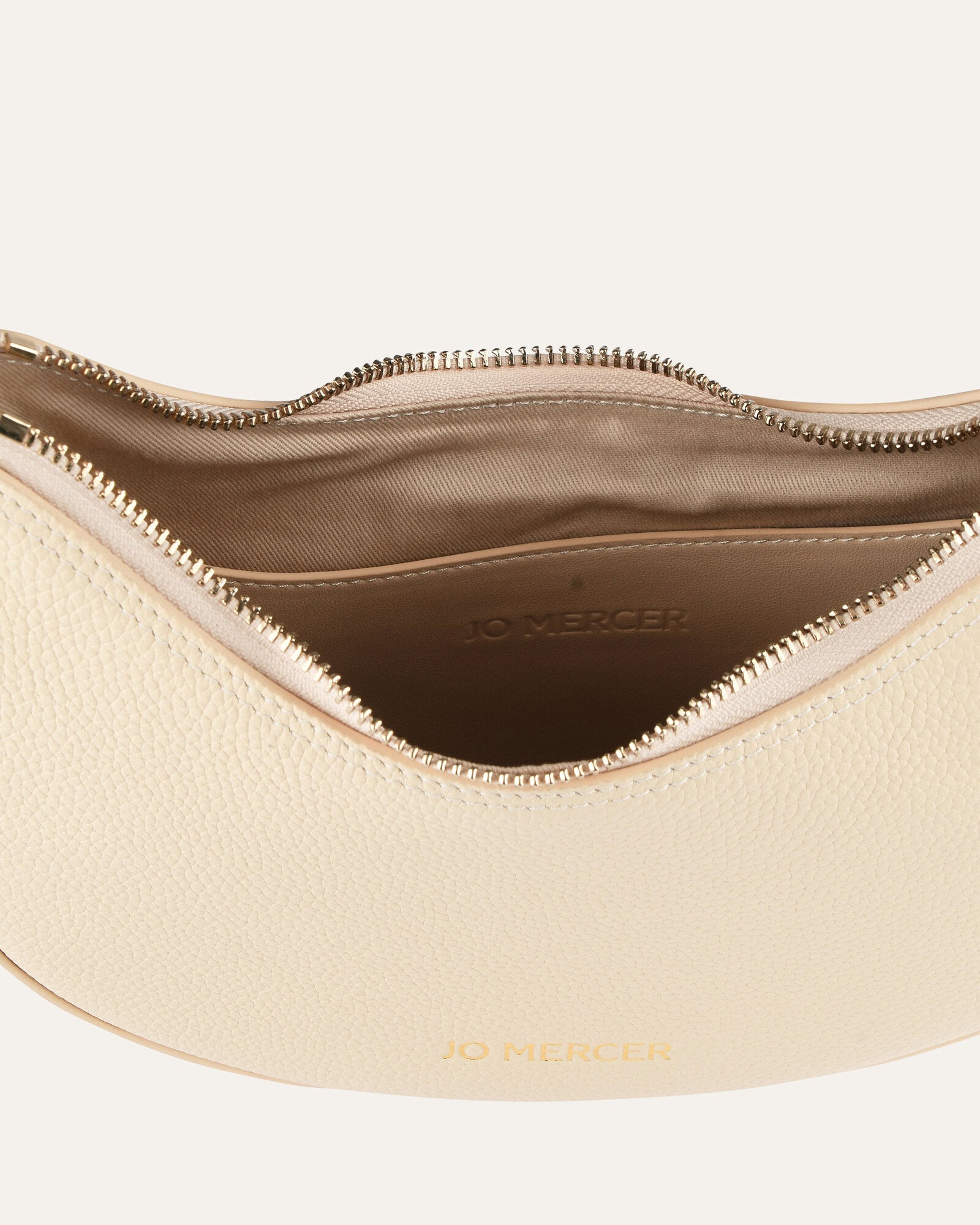 GABRIELA Leather Shoulder Bag for Women - Light Sand Crossbody Purse - Stylish & Durable Handbag for Work, Travel & Everyday Use