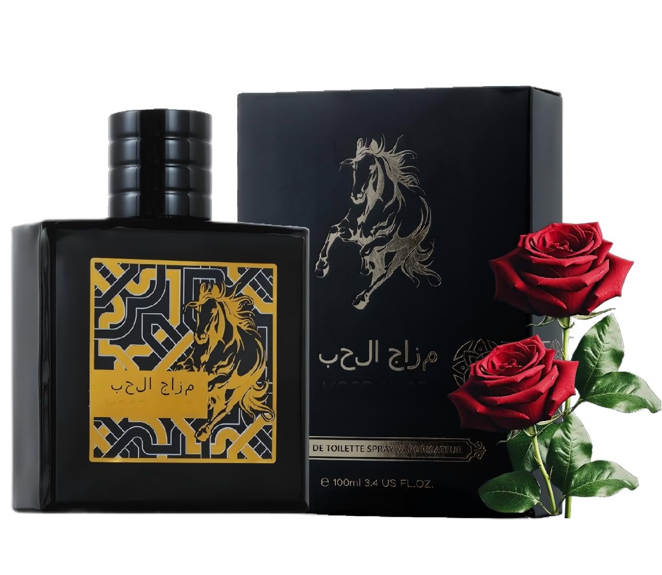 Premium Arabic Style Wooden Fragrance Pheromone Perfume Spray - Unisex Scent, 3.4 oz Long-Lasting Cologne for Men & Women - Perfect for Date Nights, Special Occasions & Daily Wear