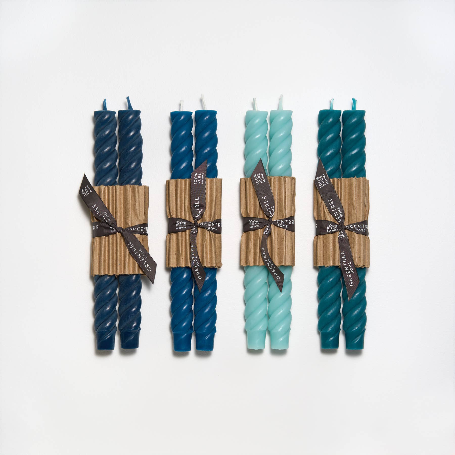 Greentree 10-Pack Natural Rope Taper Candles for Wedding, Dining & Home Decor – Eco-Friendly Dripless Candles for Romantic Ambiance
