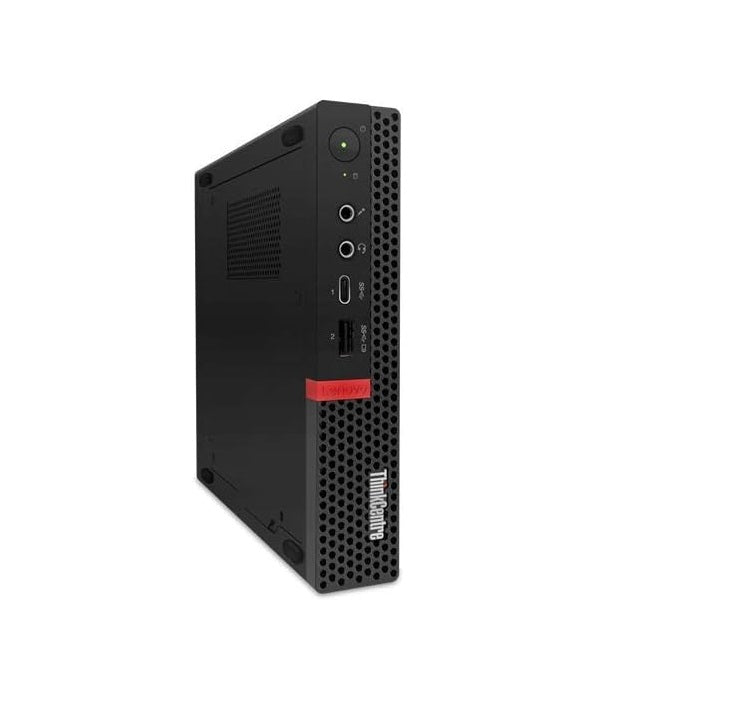 Refurbished Lenovo ThinkCentre M720Q Tiny Desktop PC - Intel Core i5-8500T (2.1GHz), 16GB RAM, 256GB SSD, Windows 11 Pro - Compact Office Computer for Small Business & Home Workspace