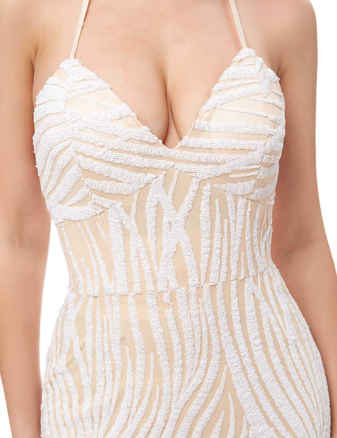 Sarahbridal Sexy Backless Mermaid Prom Dress for Women - Perfect for Evening & Formal Events