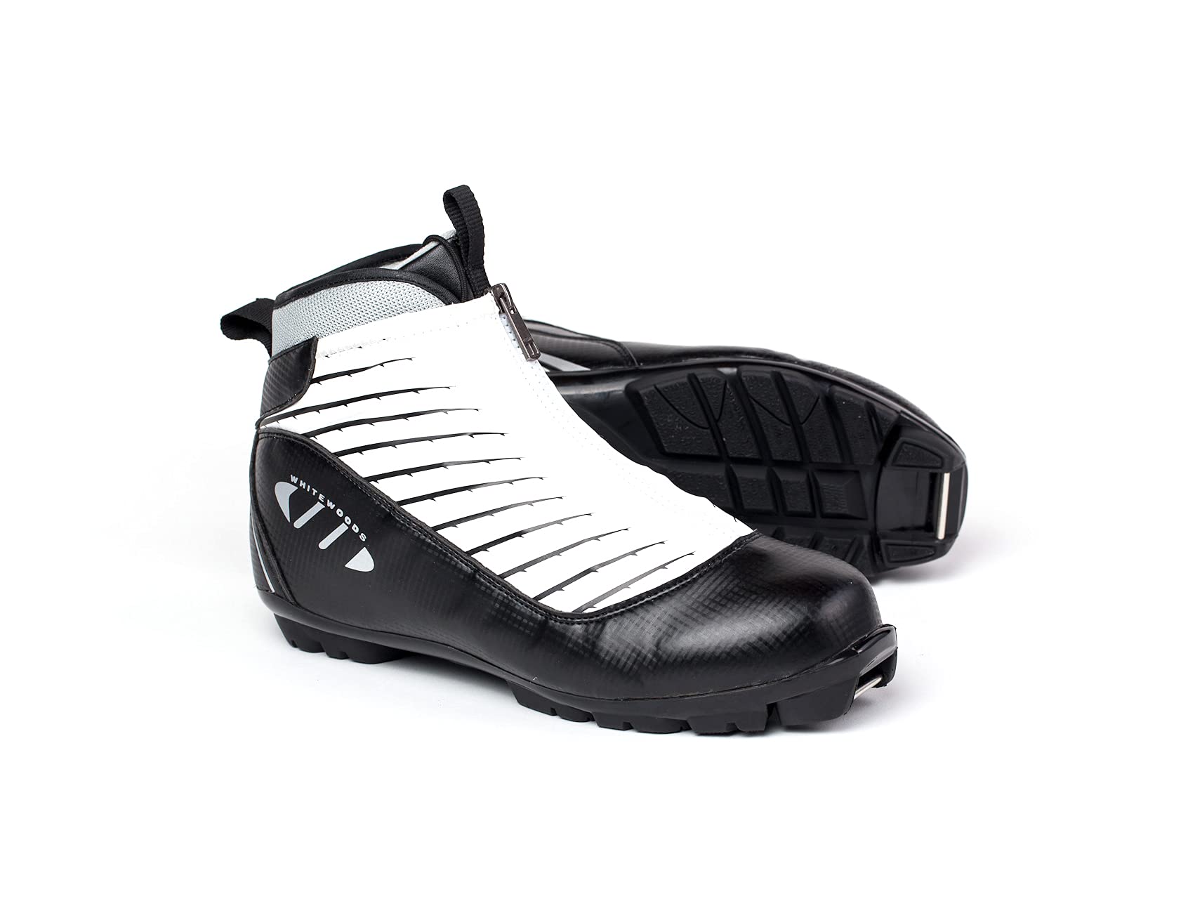 Whitewoods Unisex Adult 424-NNN XC Cross Country Ski Boots - Lightweight Touring & Adventure Boots for Men & Women - Perfect for Winter Trails, Backcountry Exploration & Outdoor Fitness Activities