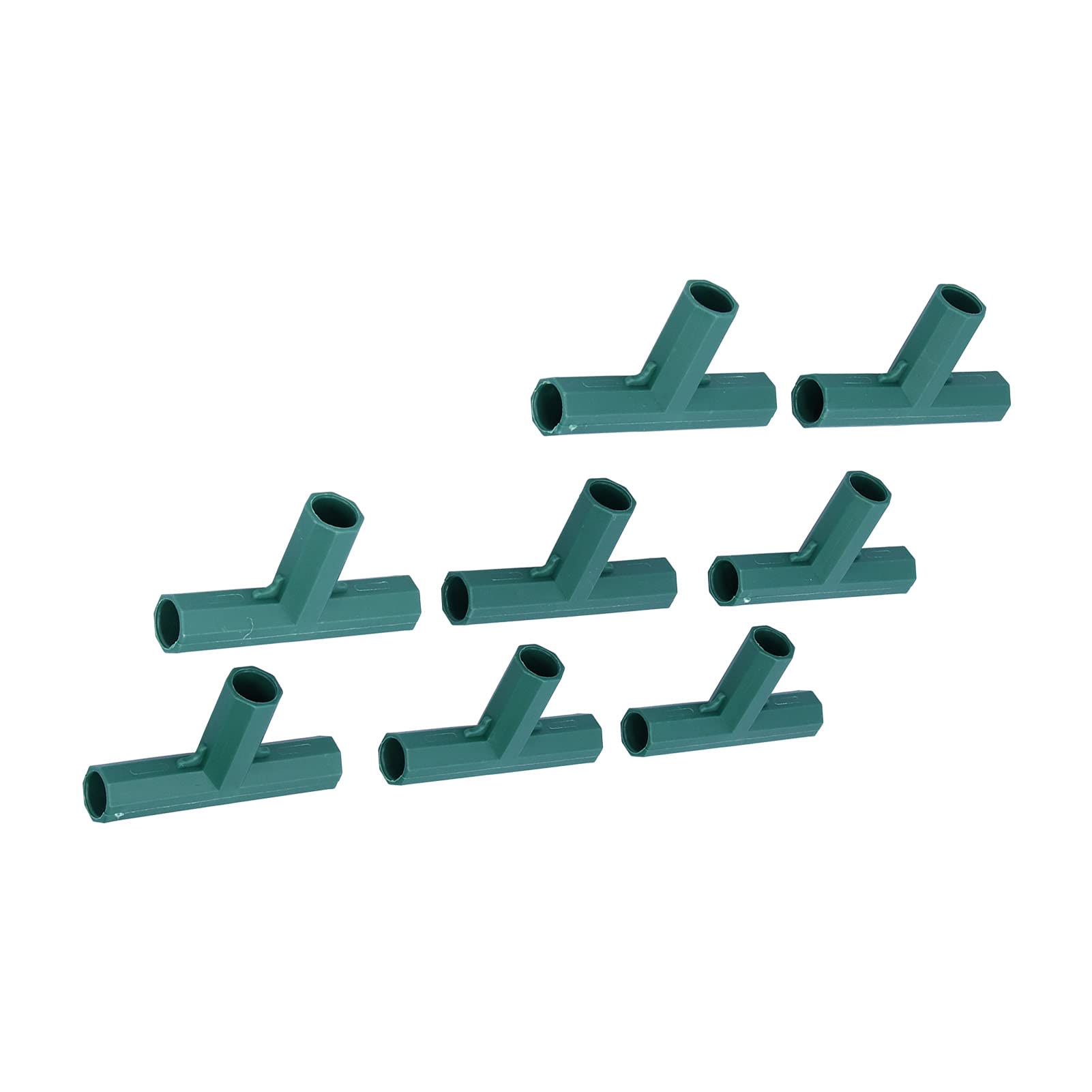 Heavy Duty Garden Stake Adapter - Tee Connector for Plant Support, Shelves & Frames | Durable Load-Bearing Gardening Accessory for Outdoor Structures, Greenhouse & Vertical Gardens