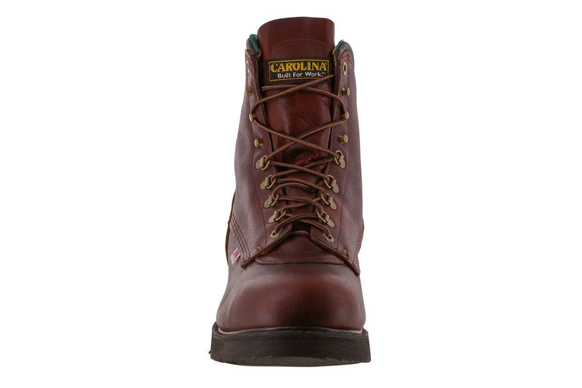 Carolina Domestic 8 Inch Steel Toe Work Boots for Men - Heavy Duty Safety Shoes for Construction, Warehouse & Industrial Work