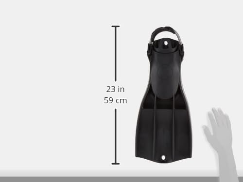 Apeks RK3 Military Scuba Diving Fins - Adjustable Stainless Steel Spring Straps for Professional Divers | Perfect for Deep Sea Exploration, Technical Diving & Underwater Photography