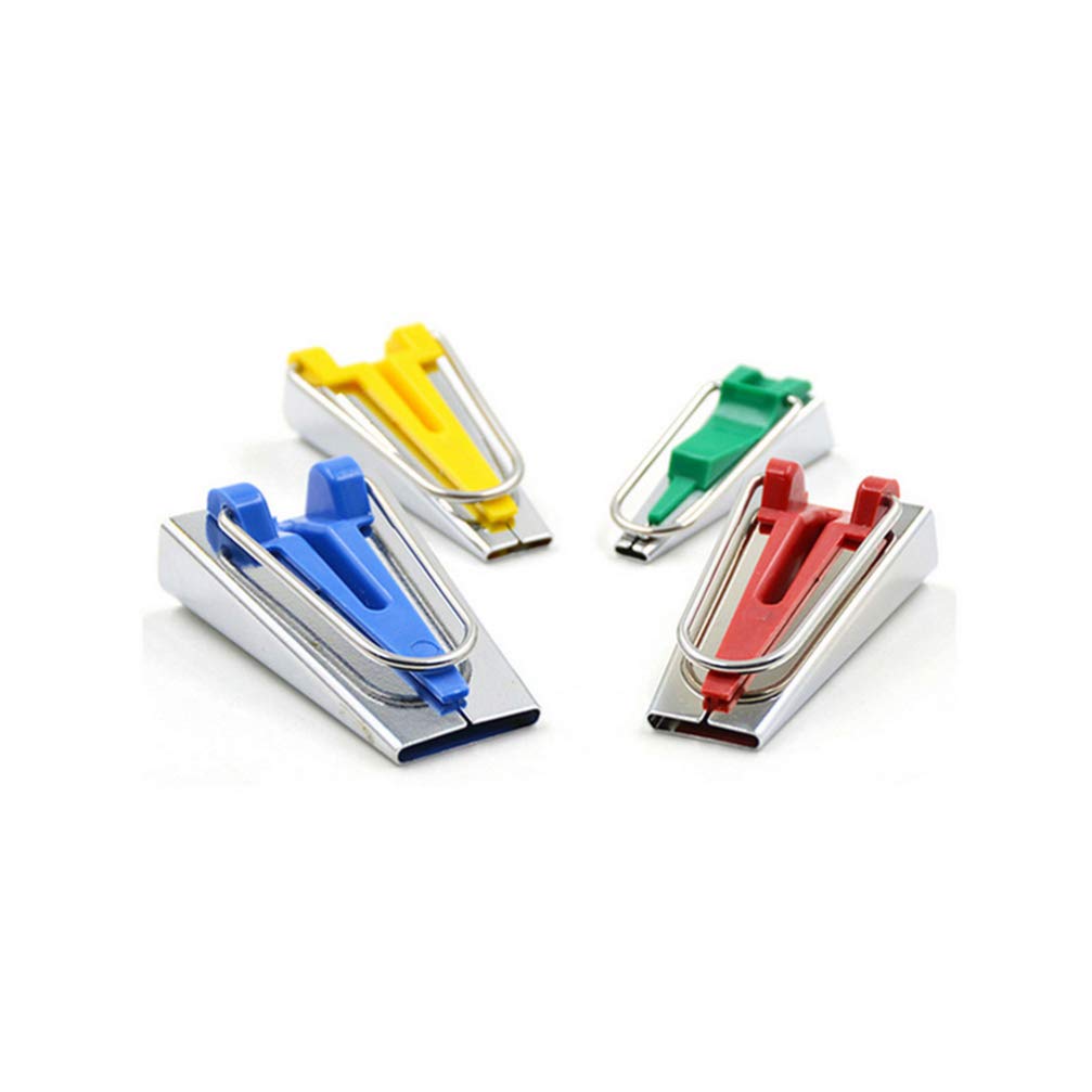 Cabilock Bias Tape Maker - Sewing & Quilting Tool for Fabric Binding, DIY Crafts & Arts (Yellow) | Perfect for Dressmaking, Quilting & DIY Projects