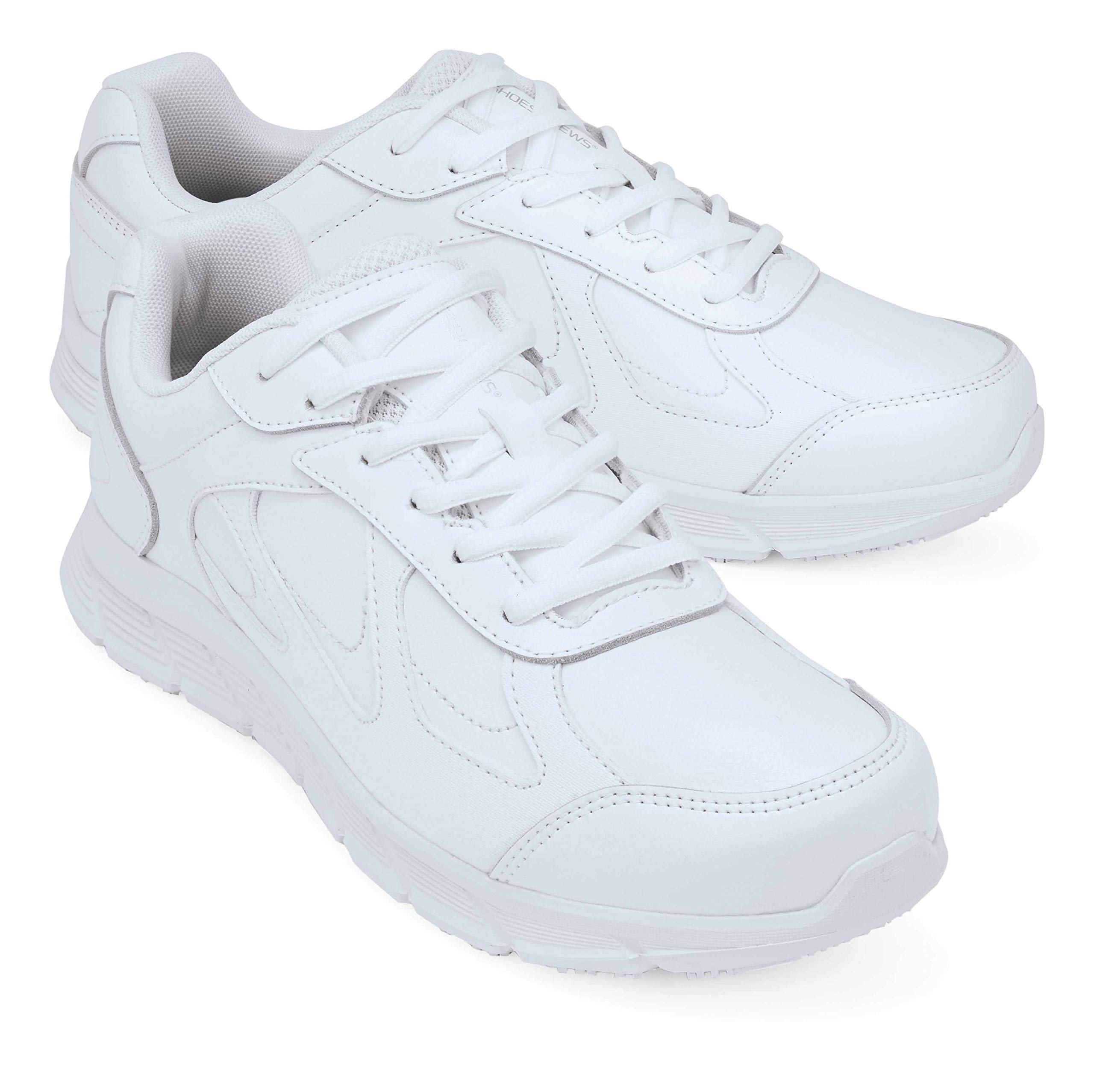 Slip Resistant Women's Work Shoes - Shoes for Crews Galley II Non-Slip Waterproof Safety Shoes for Restaurant, Kitchen & Hospital Workers