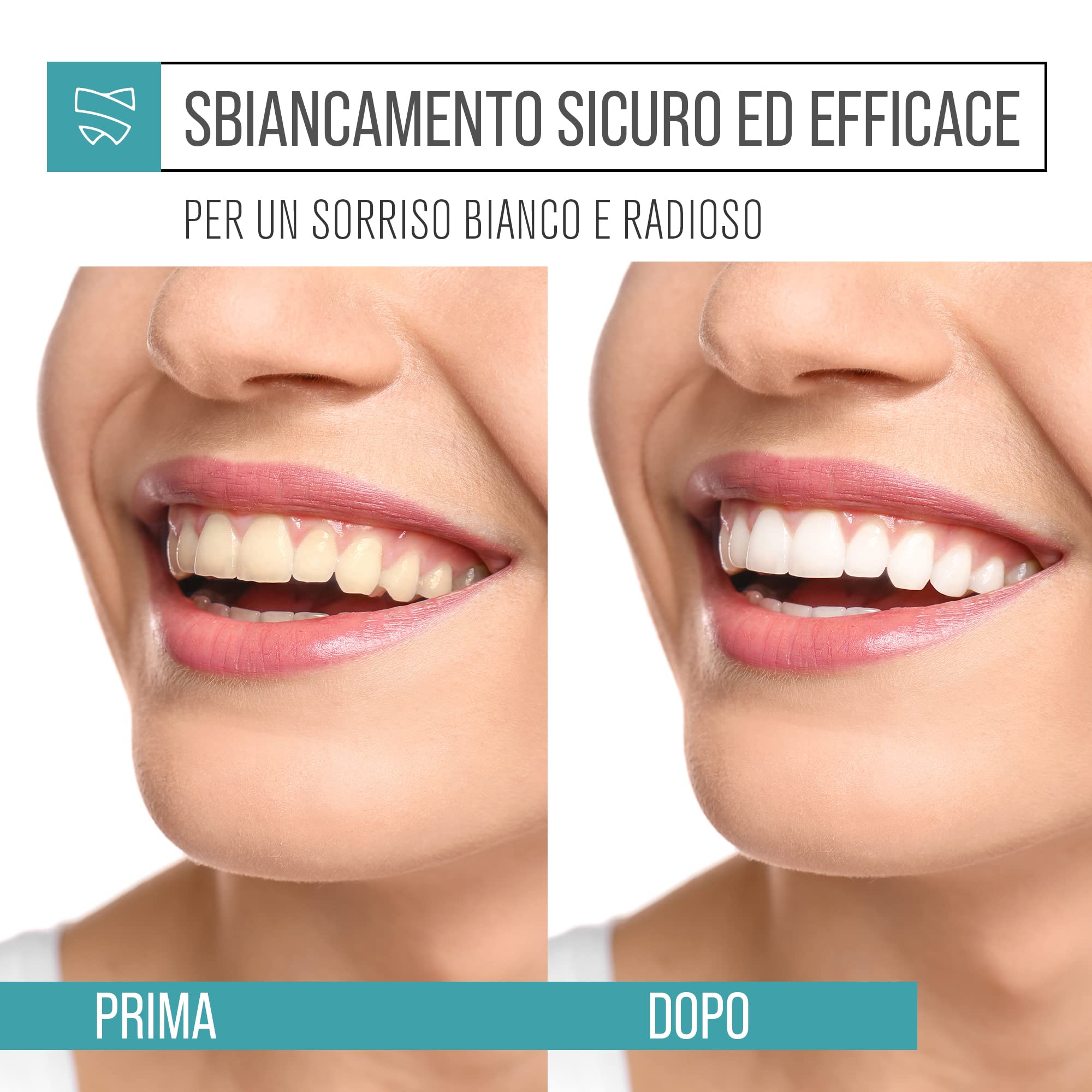 Professional Activated Charcoal Teeth Whitening Kit - Whitening Toothpaste & Powder for Dental Care | Brighten Smile, Remove Stains at Home