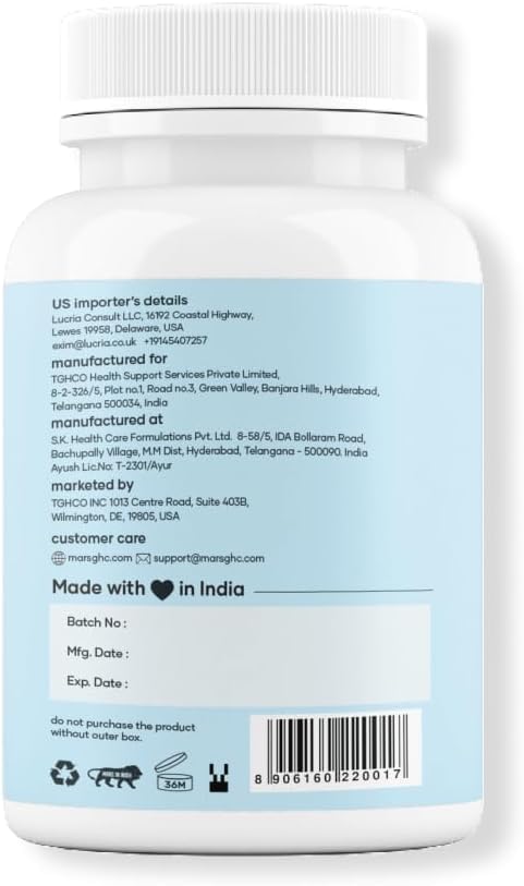 GHC Natural Surge Max Capsules with Shilajit, Safed Musli & Gokshura - 60 Capsules for Energy, Vitality & Wellness - Herbal Supplement for Men & Women - Boost Stamina & Overall Health - Perfect for Daily Wellness Routine & Active Lifestyle