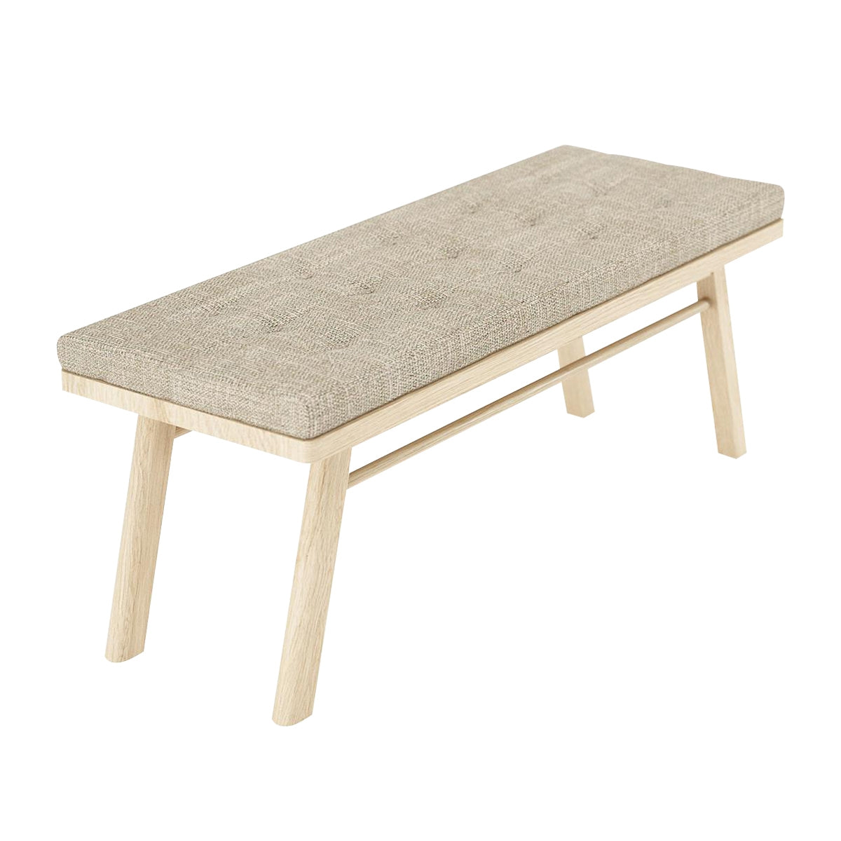 Karpenter Circa Bench - Modern Wooden Bench for Home & Office - Perfect for Entryway, Living Room, or Outdoor Patio Seating