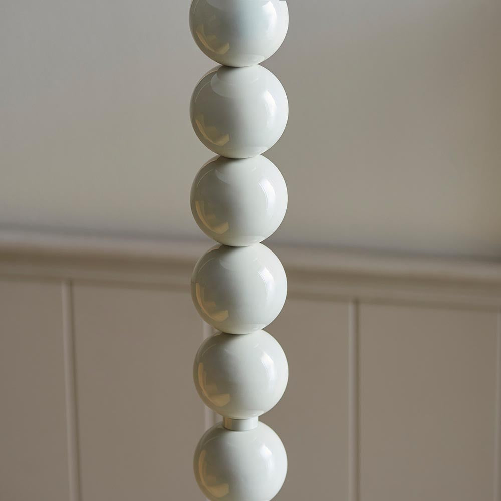 Auralis Ikat Floor Lamp with E27 Socket - Modern Handwoven Design for Living Room, Bedroom & Office Lighting