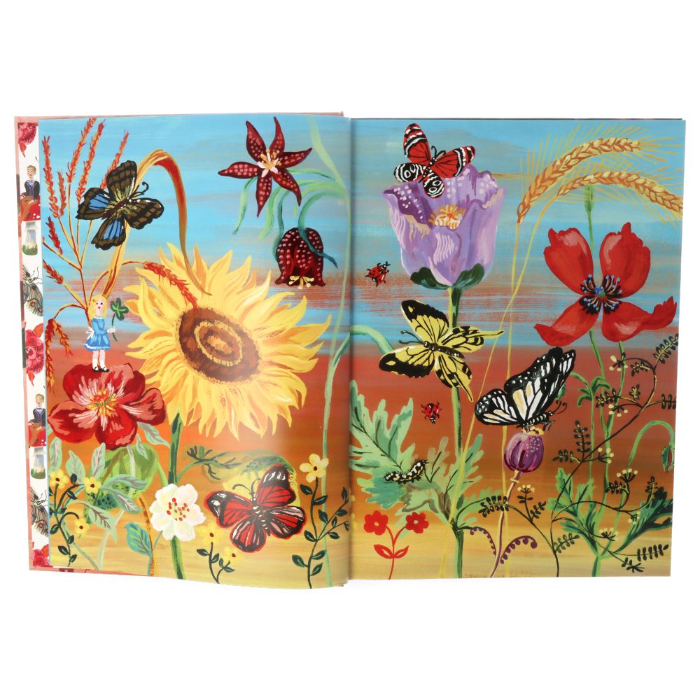 Nathalie Lété Secret Garden Art Book - French Illustrated Floral Design Collection for Home Decor, Gift Ideas & Creative Inspiration