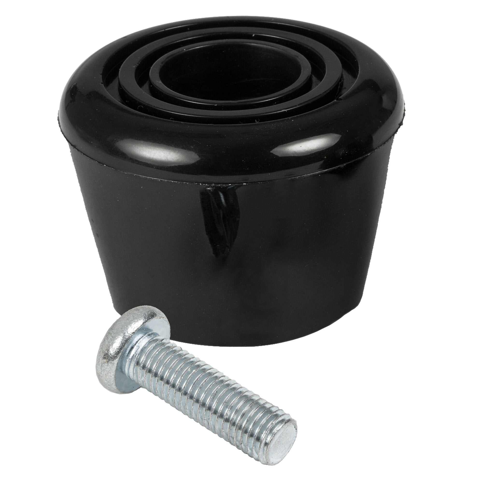 Classic Black Toe Stop for Roller Skates - Perfect for Derby, Artistic Skating & Outdoor Use