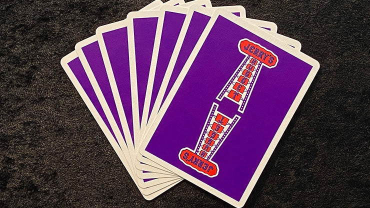 Premium Jerry's Nugget Playing Cards - Royal Purple Edition | Modern Feel for Poker, Magic Tricks & Cardistry | Collectible Deck for Card Games & Gifts