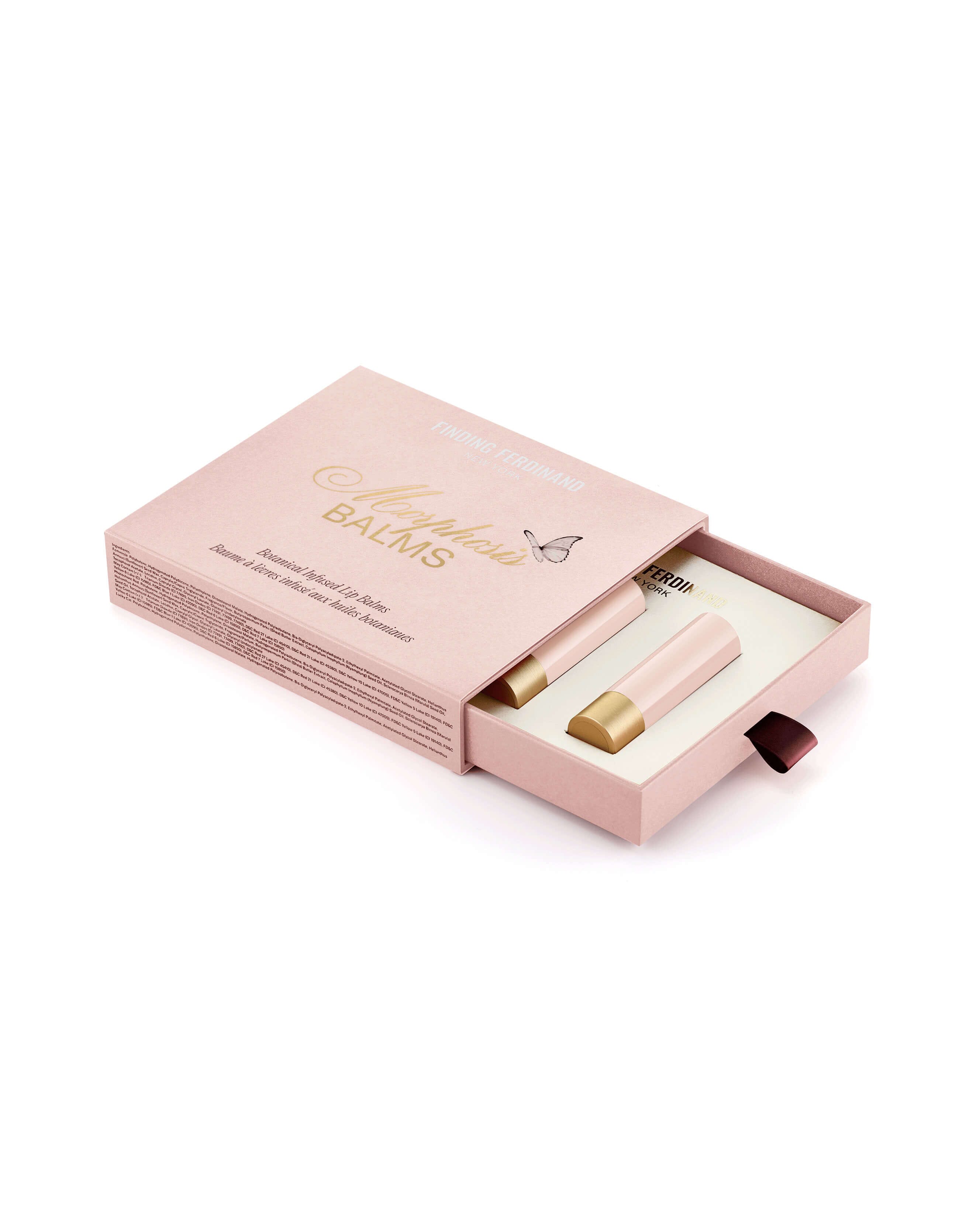 Morphosis Lip Balm Set - 5 Pack Hydrating & Moisturizing Lip Care for Dry, Chapped Lips - Perfect for Winter, Travel, and Daily Use