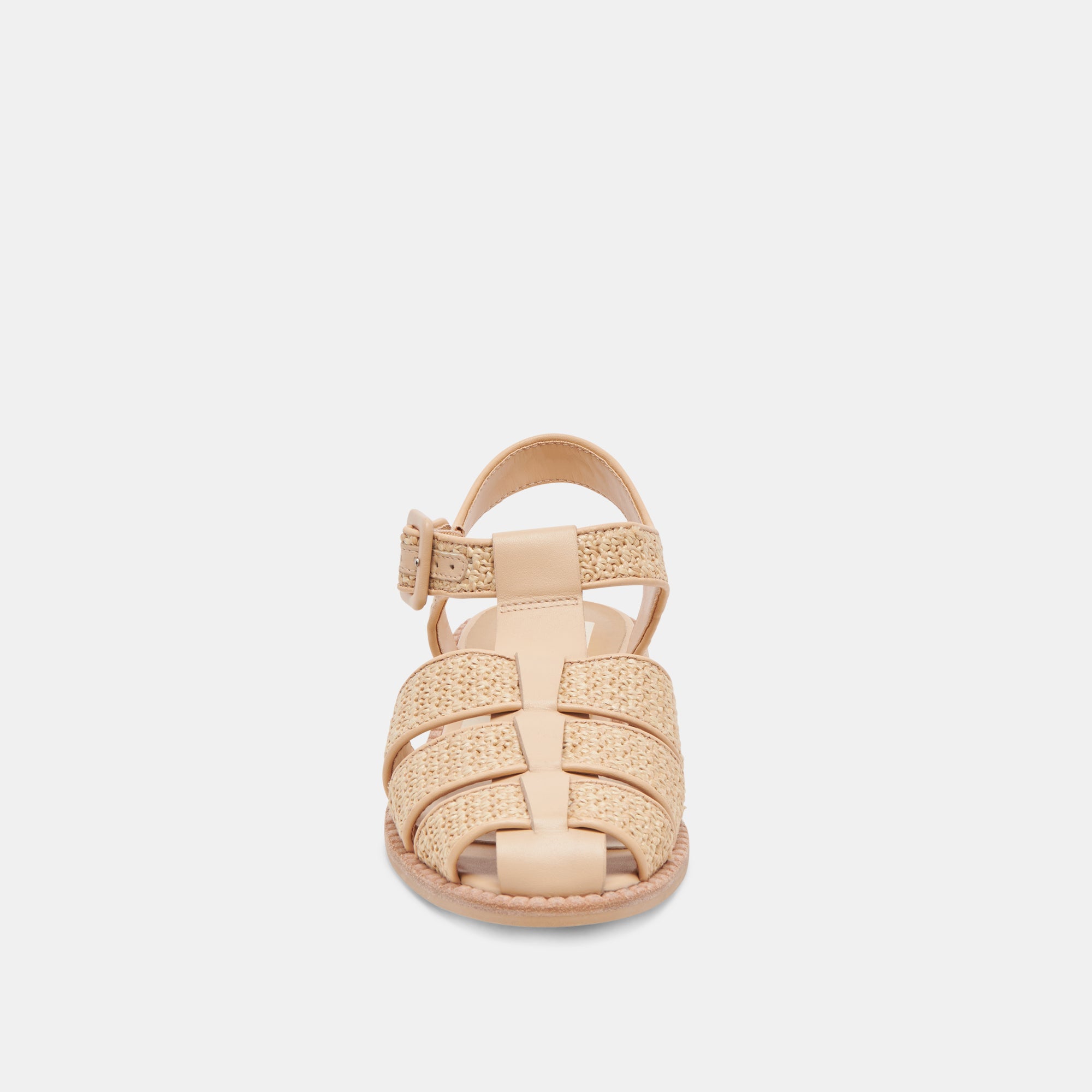 HOLIS Women's Lightweight Natural Raffia Sandals - Comfortable Summer Beach Walking Shoes for Vacation & Outdoor Activities