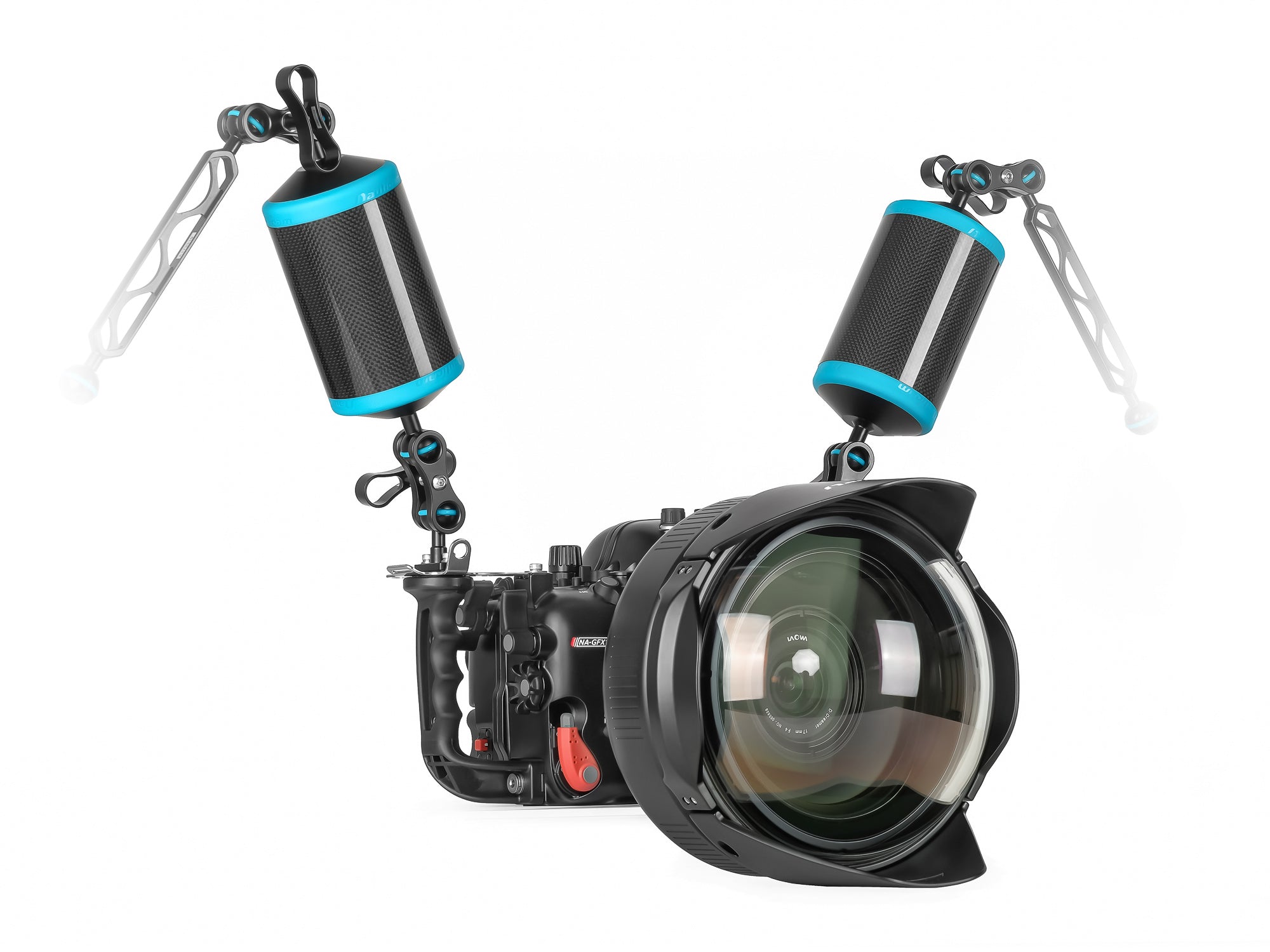 Underwater Housing for Fujifilm GFX100S & GFX100S II Camera - Professional Waterproof Case for Scuba Diving, Surf Photography & Marine Exploration