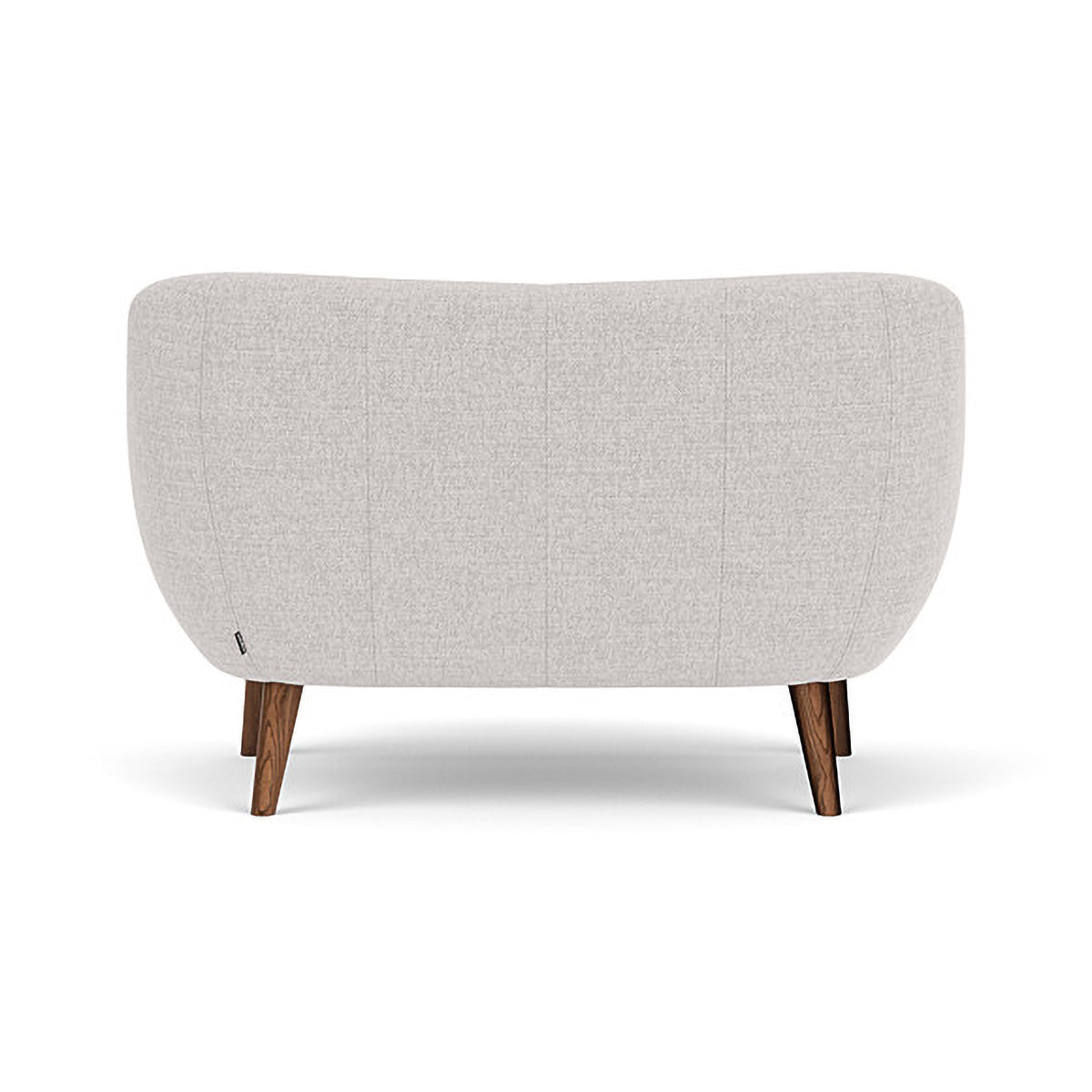 Herman Fabric 2 Seater Sofa - Modern Living Room Couch for Small Spaces, Apartment & Home Decor - Comfortable Loveseat with Soft Upholstery for Relaxing, Entertaining & Cozy Lounging