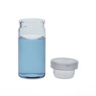 KIMBLE CHASE Life Science 60975L-4 Clear Glass Opti-Clear Tooled Neck Vials, 25mm OD x 52mm Height, Pack of 288 - Ideal for Laboratory Sample Storage, Chemical Analysis & Scientific Research