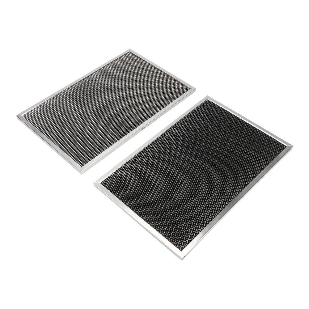 Amana W10386873 Range Hood Charcoal Filters - Replacement Air Filters for Kitchen Range Hoods - Eliminates Smoke, Odors & Grease - Perfect for Cooking, Grilling & Baking