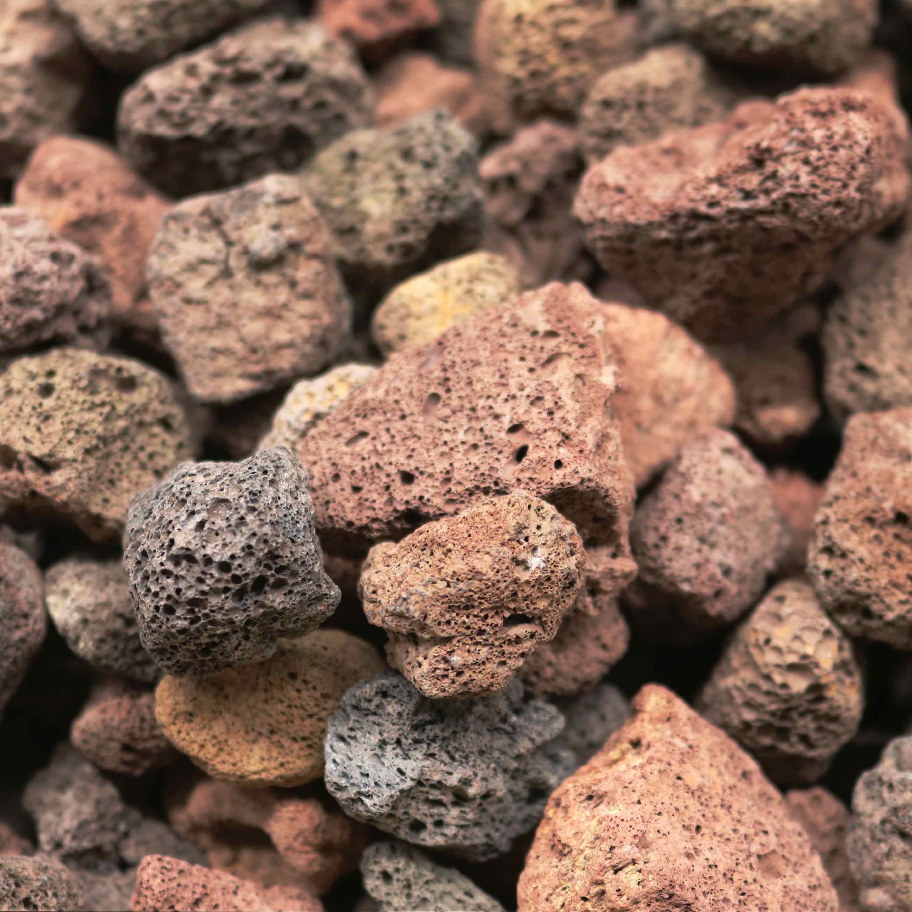 Sun Joe SJ PSGB Lava Replacement Rocks for Rattan Style Fire Pit Table - High Heat Resistant Volcanic Stones for Outdoor Patio, Garden & Backyard Decor