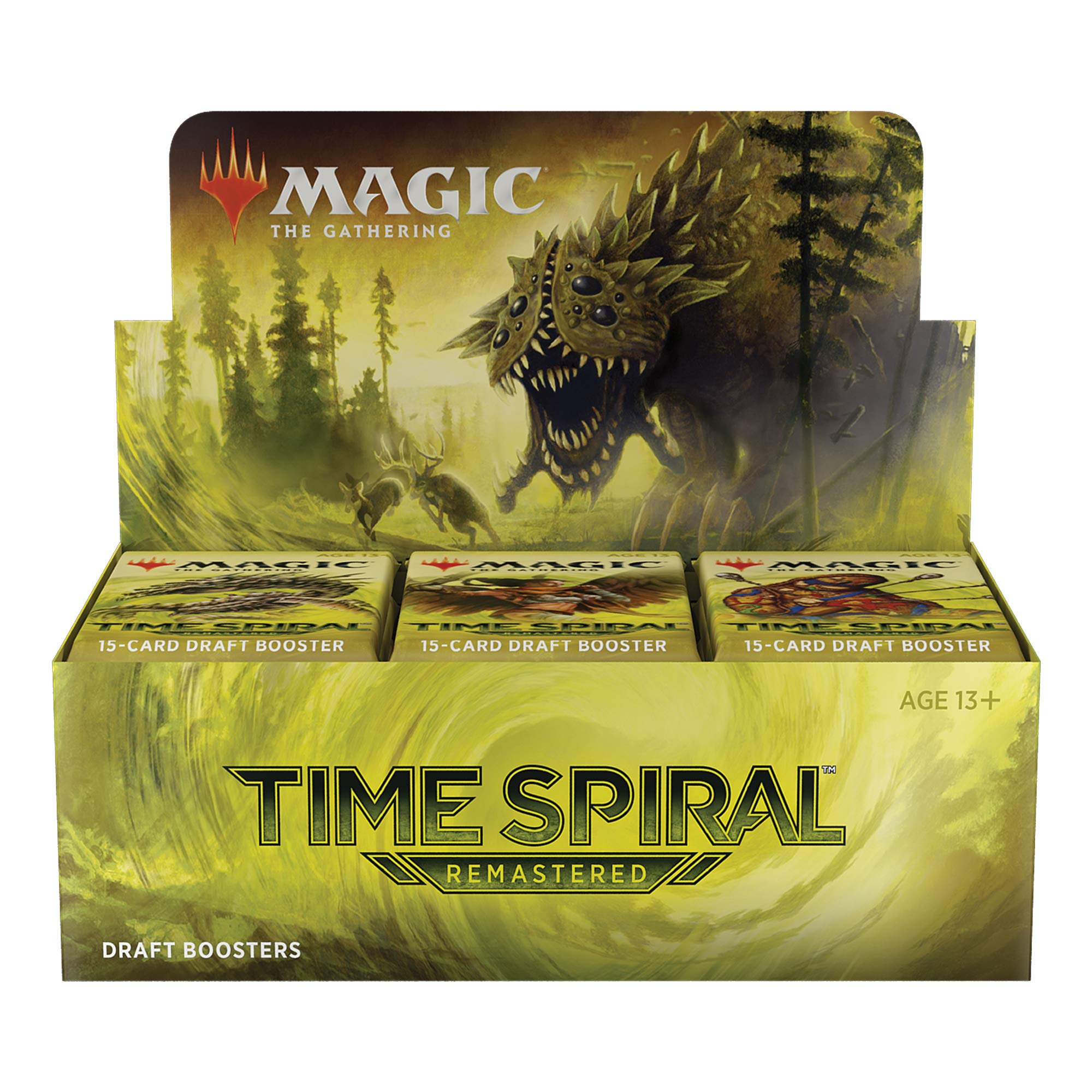 Magic: The Gathering Time Spiral Remastered Draft Booster Box - 36 Packs (540 Cards) | MTG Collectible Trading Card Game | Perfect for Draft Tournaments & Card Collection