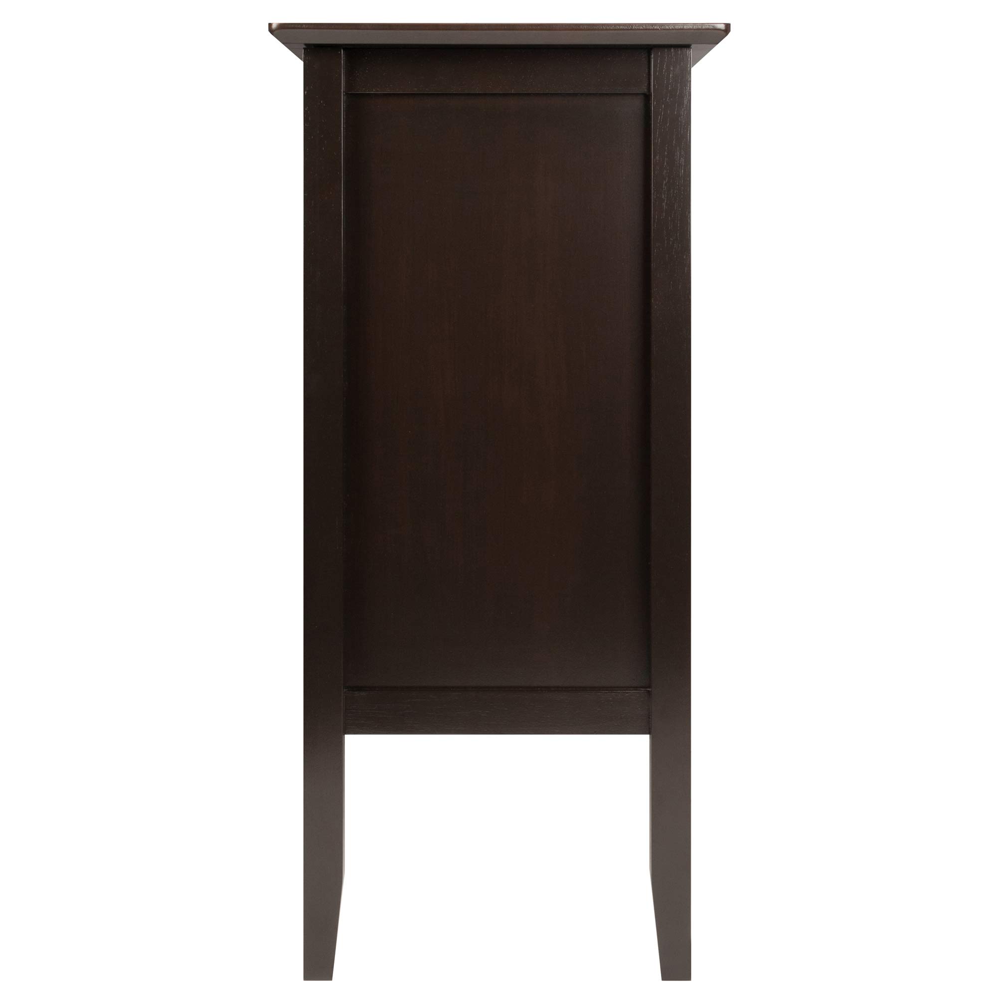 Winsome Wood Melba Buffet Coffee Table - Modern Side Table with Storage Shelf for Living Room, Bedroom & Office - Stylish & Functional Home Decor Furniture