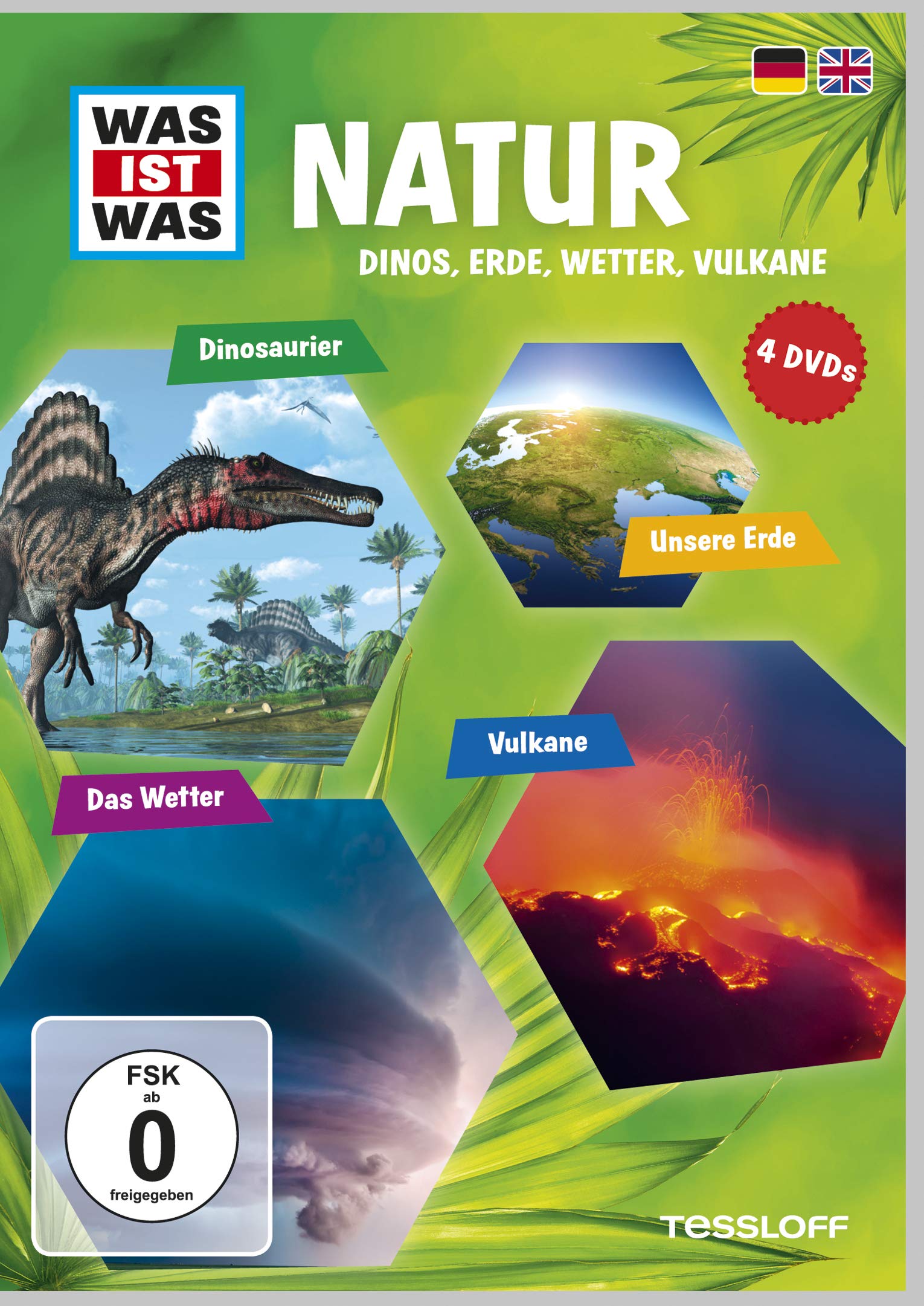WAS IST WAS Nature DVD Box Set - Educational Science Documentaries for Kids | Perfect for Homeschooling & Classroom Learning