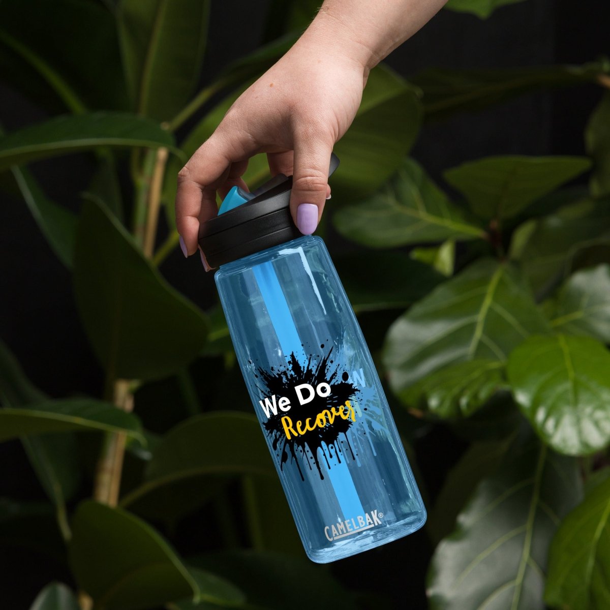 Eco-Friendly Sports Water Bottle - BPA Free, Leak Proof, Reusable for Gym, Hiking & Outdoor Activities | We Do Recover Brand