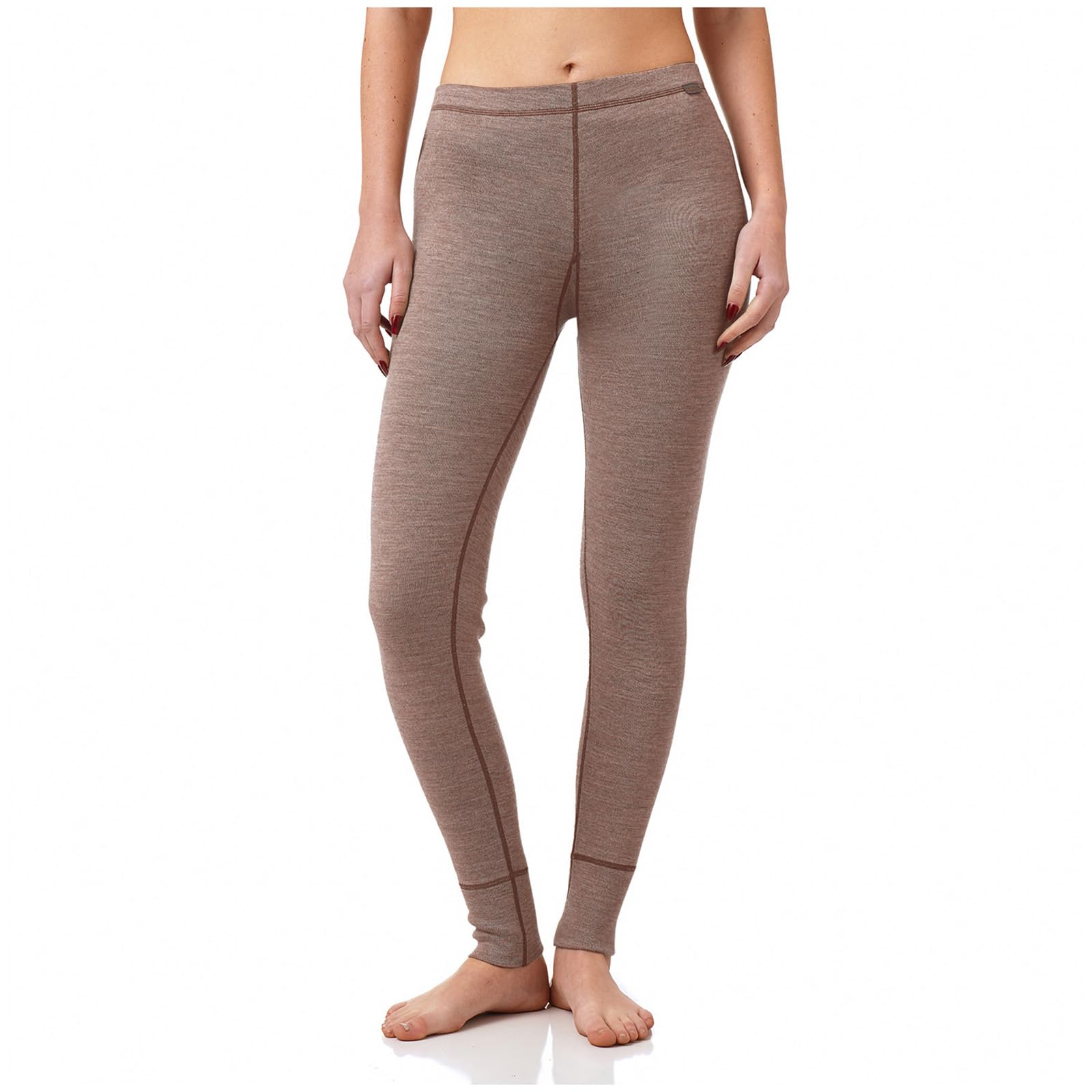 MERIWOOL Women's 100% Merino Wool Base Layer Thermal Pants - Heavyweight 400g Fleece Lined Leggings for Cold Weather, Hiking, Skiing & Winter Outdoor Activities
