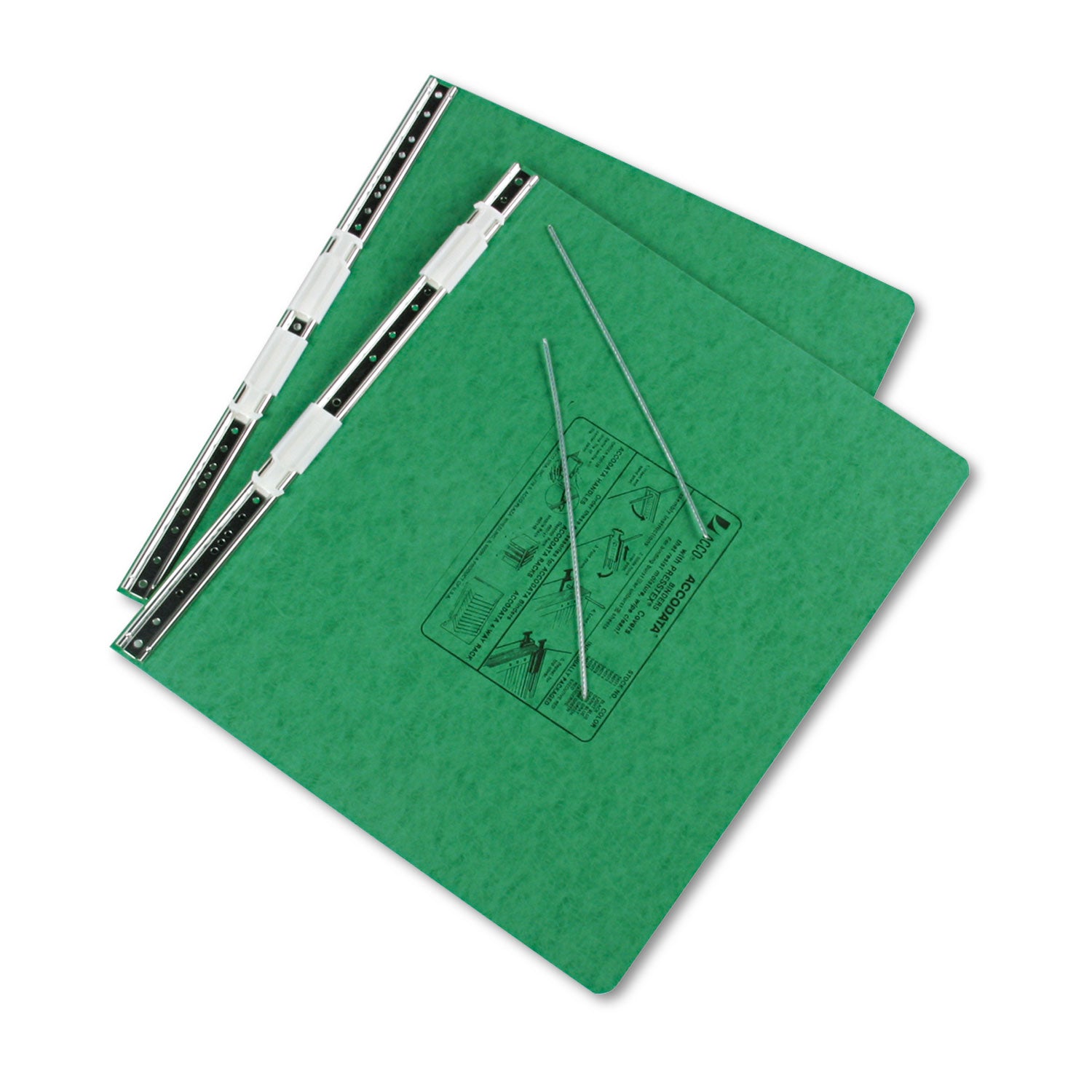 ACCO Presstex Bulletin Board Covers With Storage Hooks - 2 Posts, 6 Capacity, 14.88