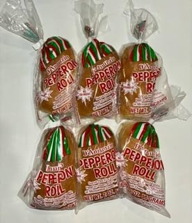 D'Annunzio's Italian Pepperoni Rolls - 12 Pack | Authentic Italian Bread Stuffed with Spicy Pepperoni | Perfect for Parties, Lunches & On-the-Go Snacks
