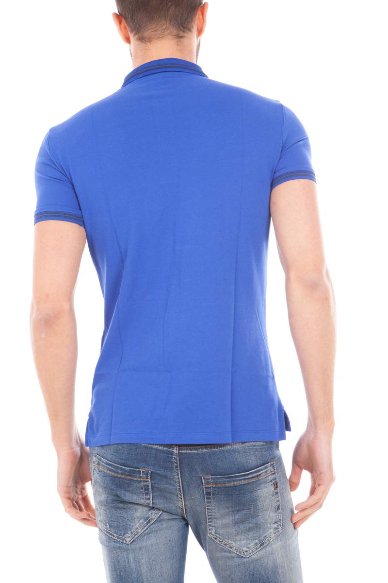 Men's Classic Tipped Short Sleeve Polo Shirt - Breathable Cotton Blend for Casual & Business Wear - Perfect for Office, Golf & Summer Outings
