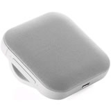 HTC V100 (BS C100) Bluetooth Speakerphone for Car - Hands-Free Sun Visor Speaker with Noise Cancellation - Perfect for Driving, Commuting & Conference Calls