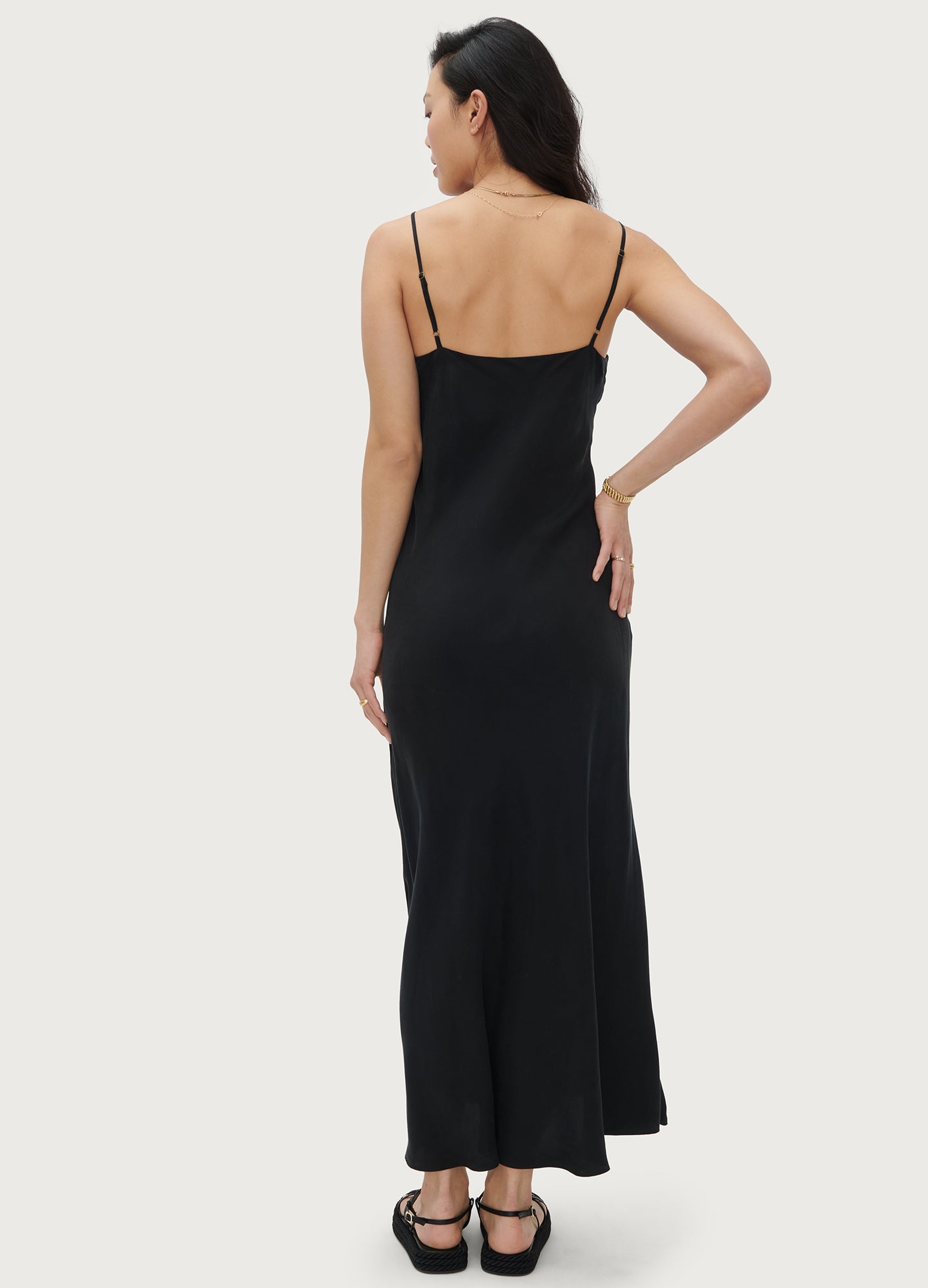 Ricky Slip Dress - Women's Elegant Satin Nightgown & Loungewear for Sleep, Date Night & Home Relaxation