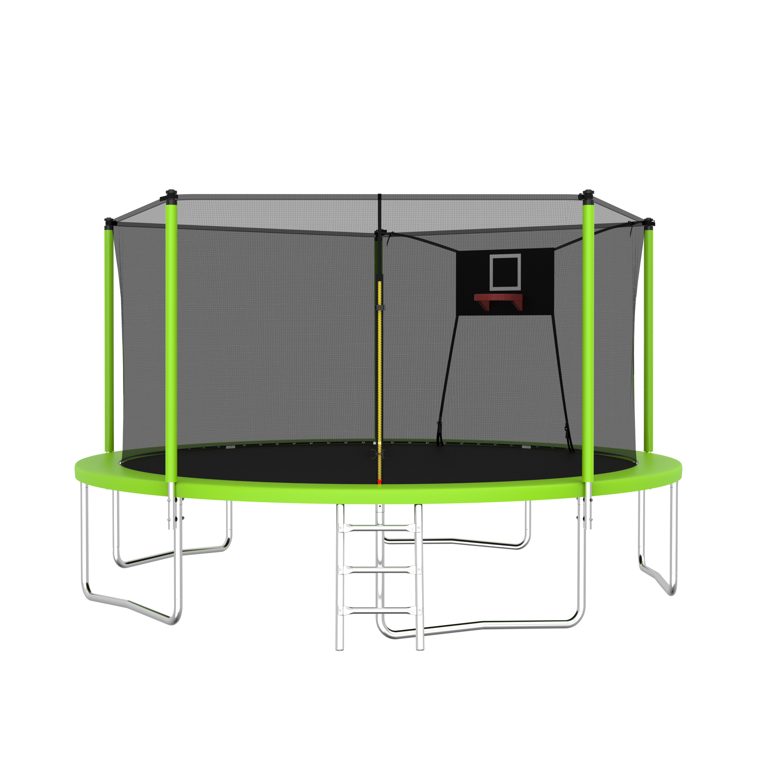 14FT Trampoline with Safety Net for Kids and Adults - Heavy Duty Outdoor Trampoline for Backyard, Garden, and Family Fun - Perfect for Exercise, Play, and Recreation