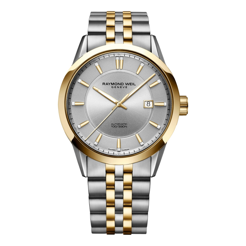 Freelancer Two Tone Watch - Stylish Men's & Women's Casual & Dress Timepiece - Perfect for Office, Business Meetings & Everyday Wear