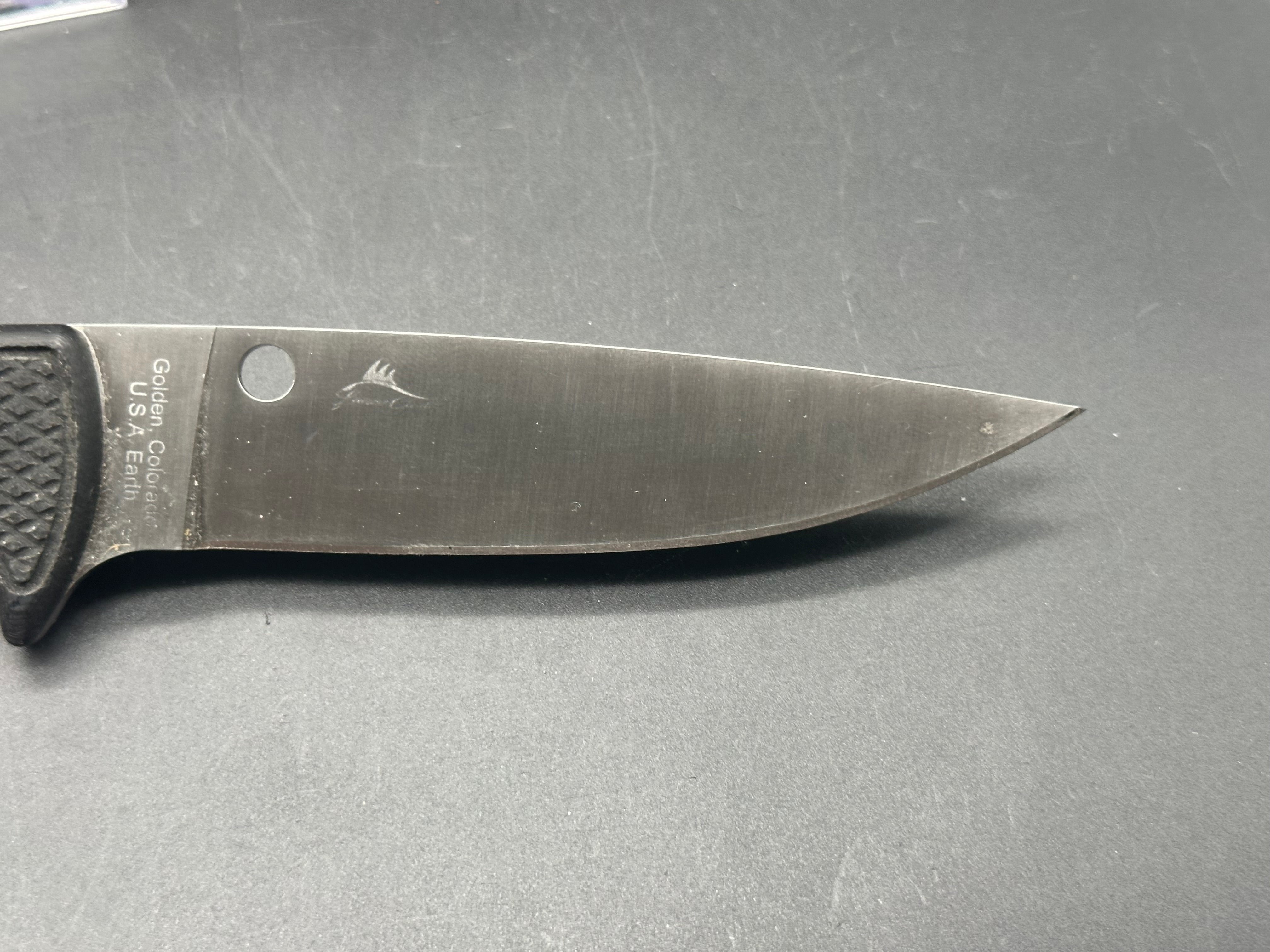Spyderco Waterway Fixed Blade Knife - LC200N Stainless Steel, Corrosion-Resistant, Full Tang - Ideal for Fishing, Hunting, and Outdoor Survival