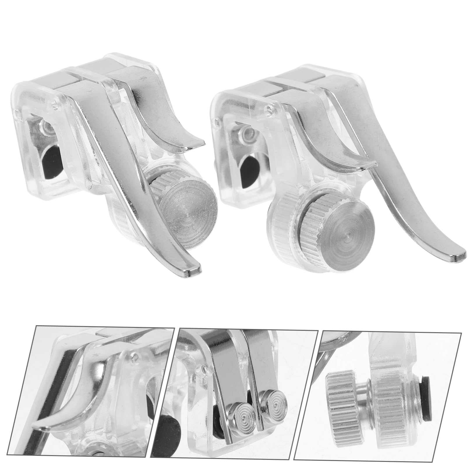 2 Pairs Metal Phone Grip Controller - Gaming Handle Trigger for Mobile Phones & Tablets - Perfect for PUBG, Fortnite & Call of Duty Mobile Gaming Accessories