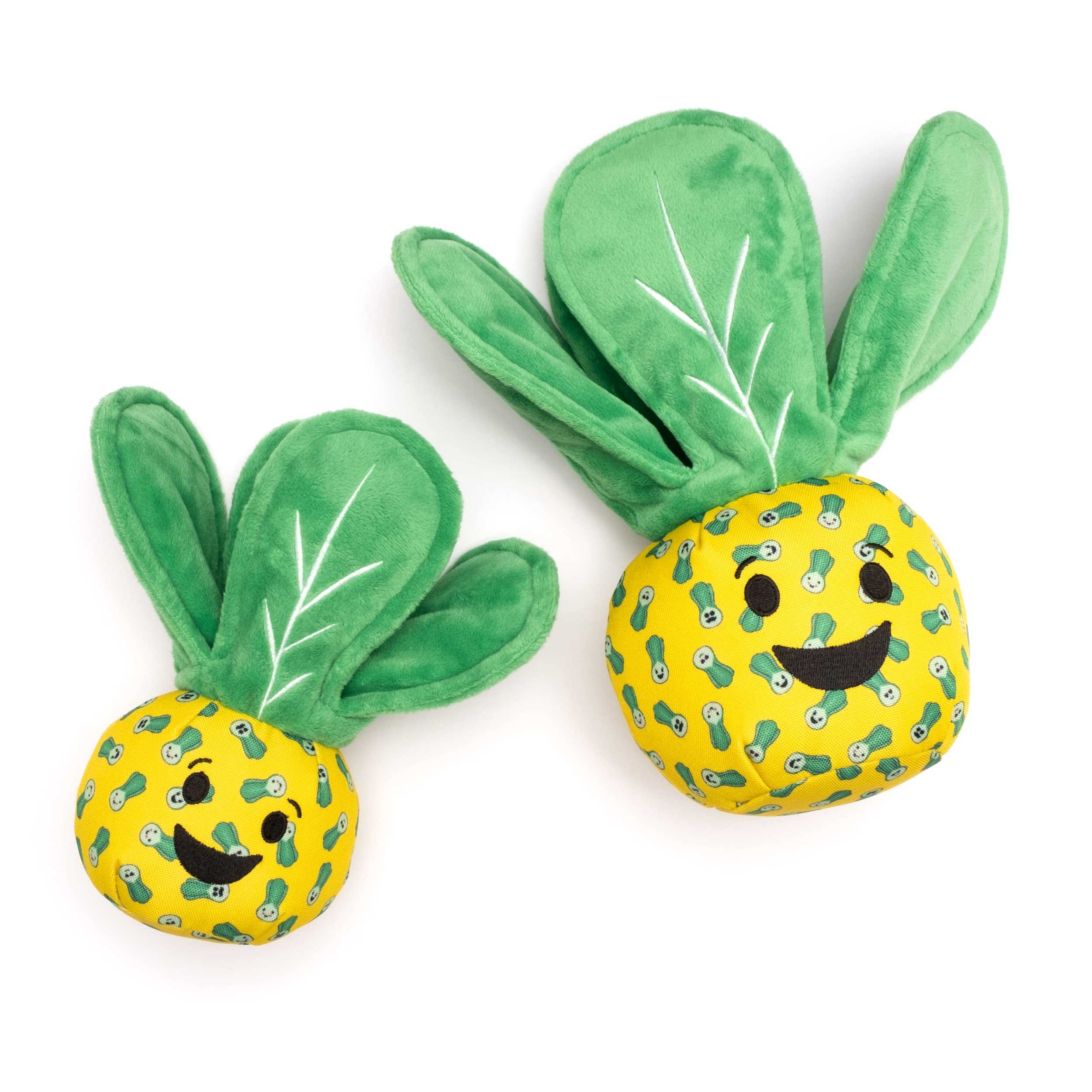 Durable Bok Choy Dog Toy for Aggressive Chewers - Tough Chew-Resistant Fetch Toy with Multiple Squeakers, Fun Indoor & Outdoor Play for Large Dogs (Yellow/Green) - Perfect for Fetch, Training, and Interactive Playtime