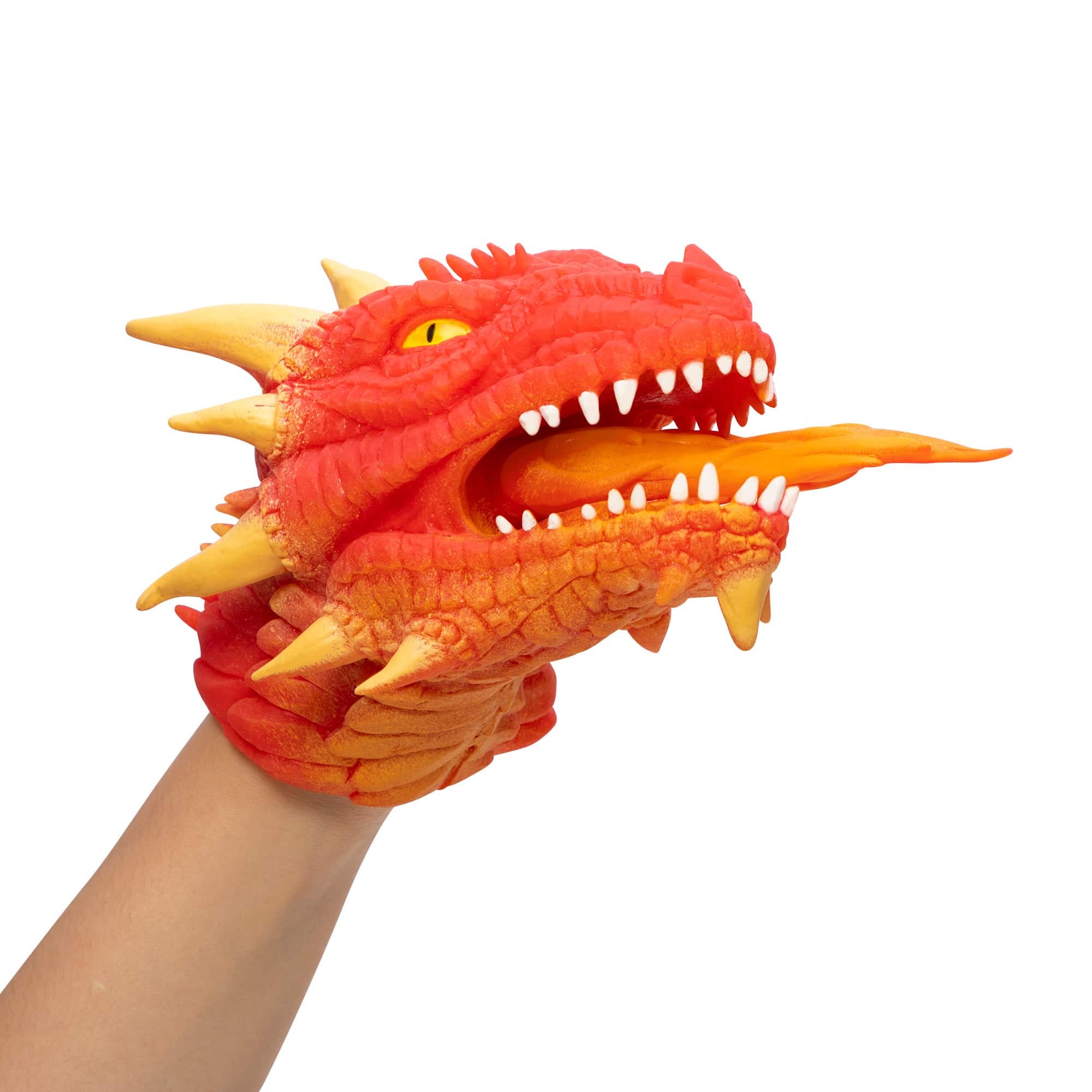 Dragon Hand Puppet - Soft Plush Toy for Kids, Interactive Storytelling & Role Play - Perfect for Imaginative Play, Classroom Activities & Family Fun