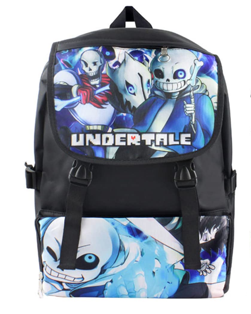 Undertale Anime HD Printed Backpack - Stylish School & Laptop Bag for Students, Daypack for College & Travel | Anime Merchandise & Gaming Accessories