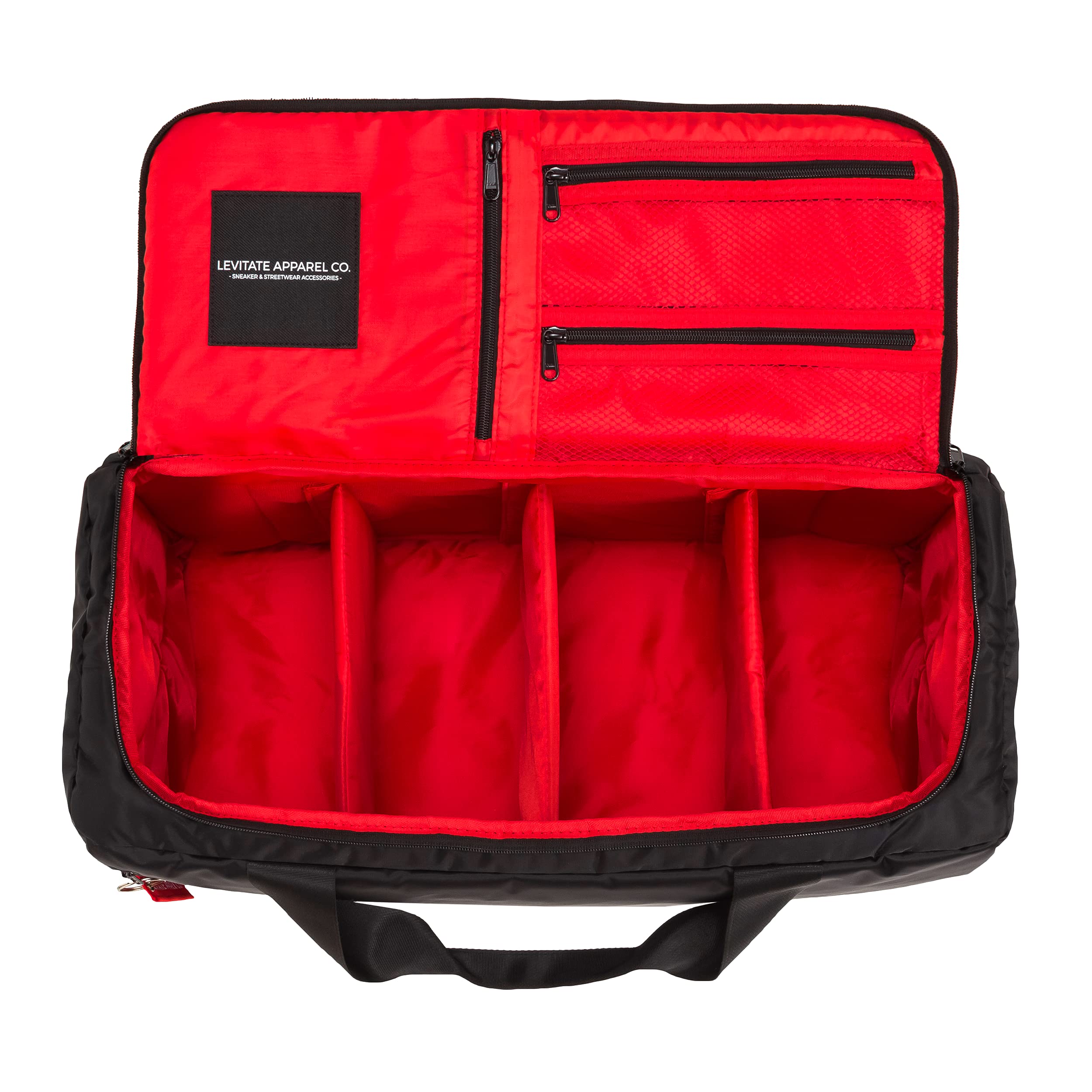 Premium Sneaker Duffle Bag for Travel - 3 Adjustable Dividers & 15